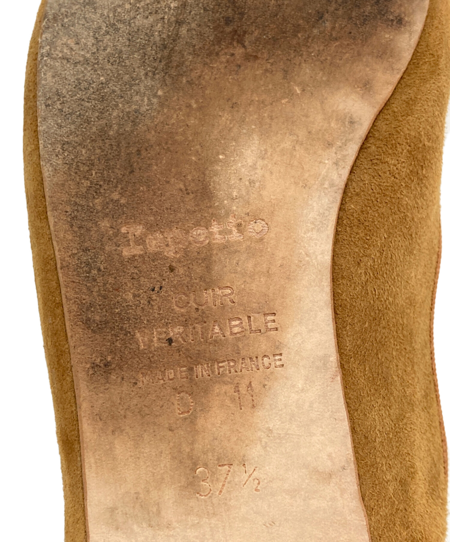 中古・古着通販】repetto (レペット) バレエフラットシューズ ブラウン
