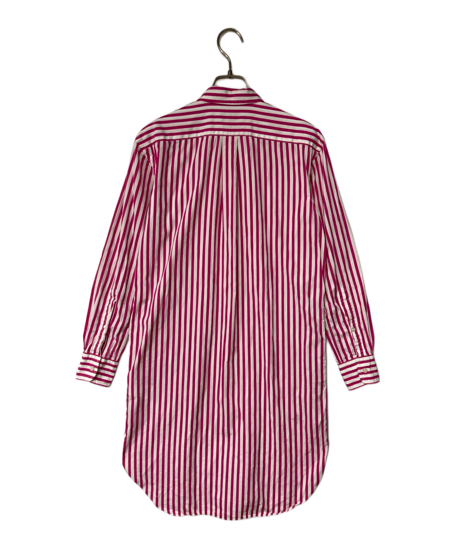 Lauren ラルフローレンシャツワンピース 赤 中古・古着通販】POLO RALPH LAUREN (ポロ・ラルフローレン) ポニー