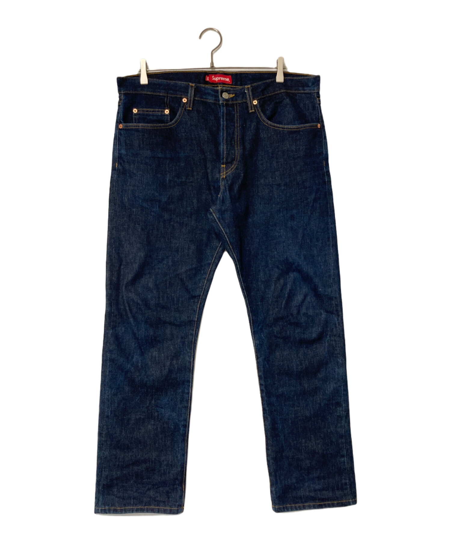 中古・古着通販】SUPREME (シュプリーム) Rigid Slim Selvedge Jean