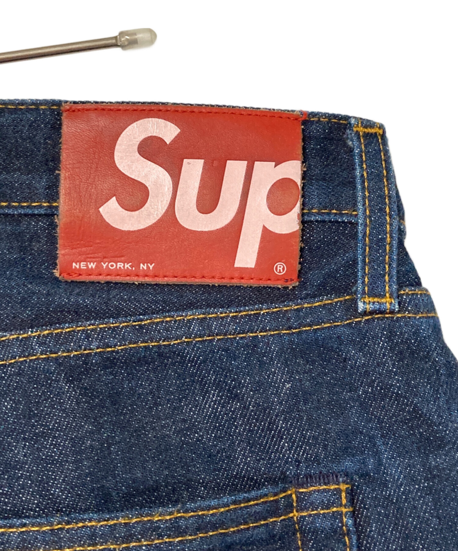 中古・古着通販】SUPREME (シュプリーム) Rigid Slim Selvedge Jean