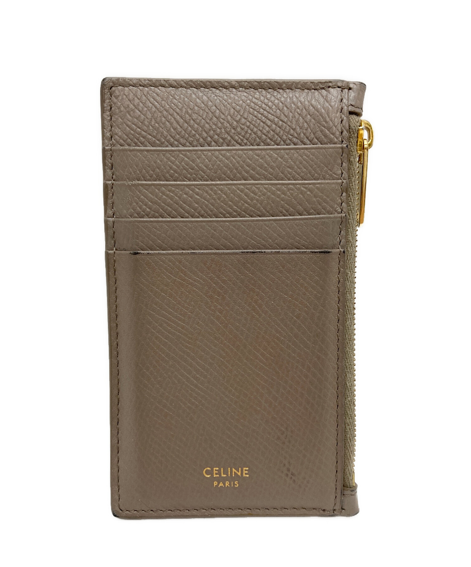 中古・古着通販】CELINE (セリーヌ) コンパクトジップカードホルダー 
