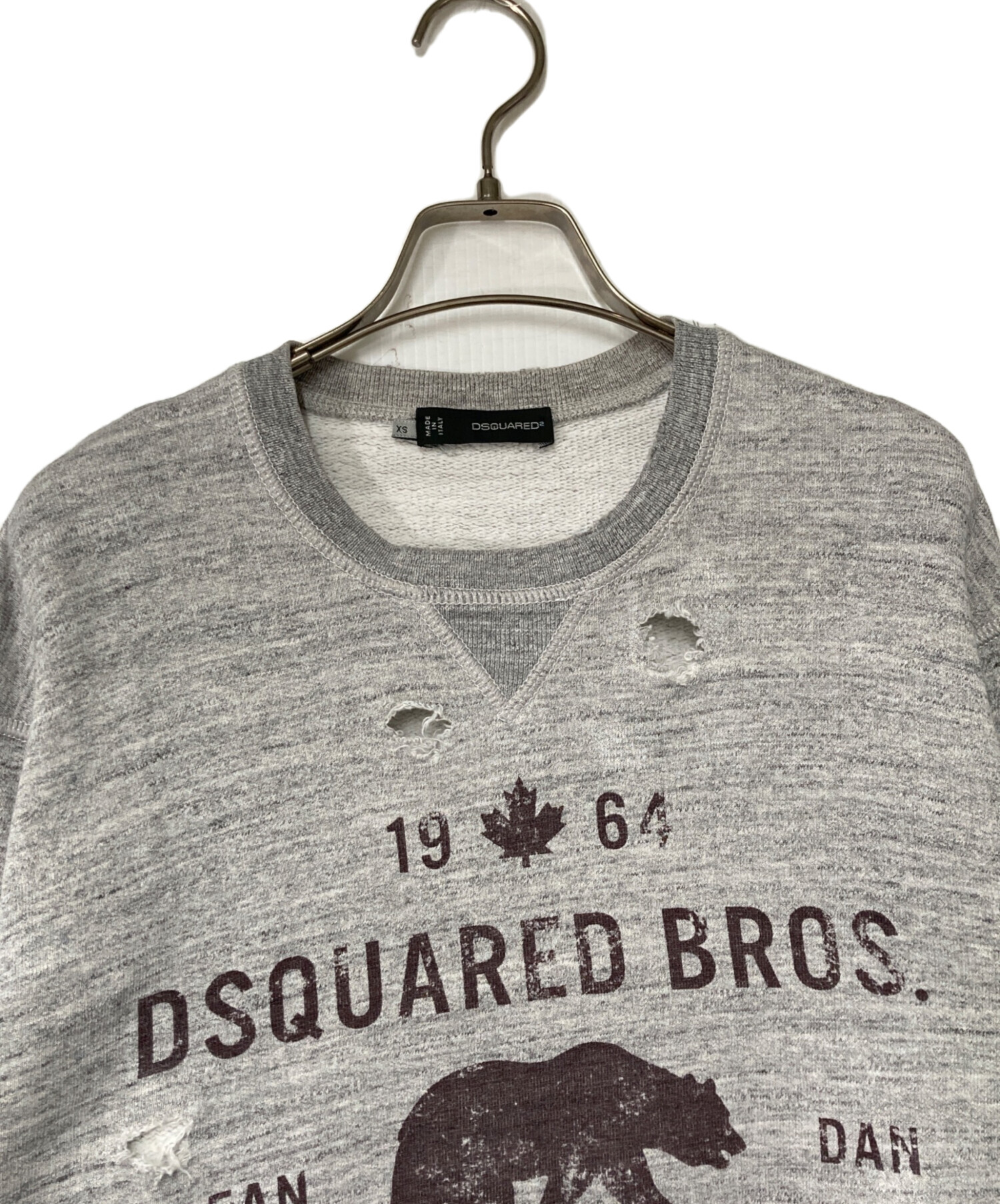 中古・古着通販】DSQUARED2 (ディースクエアード) ダメージ加工 