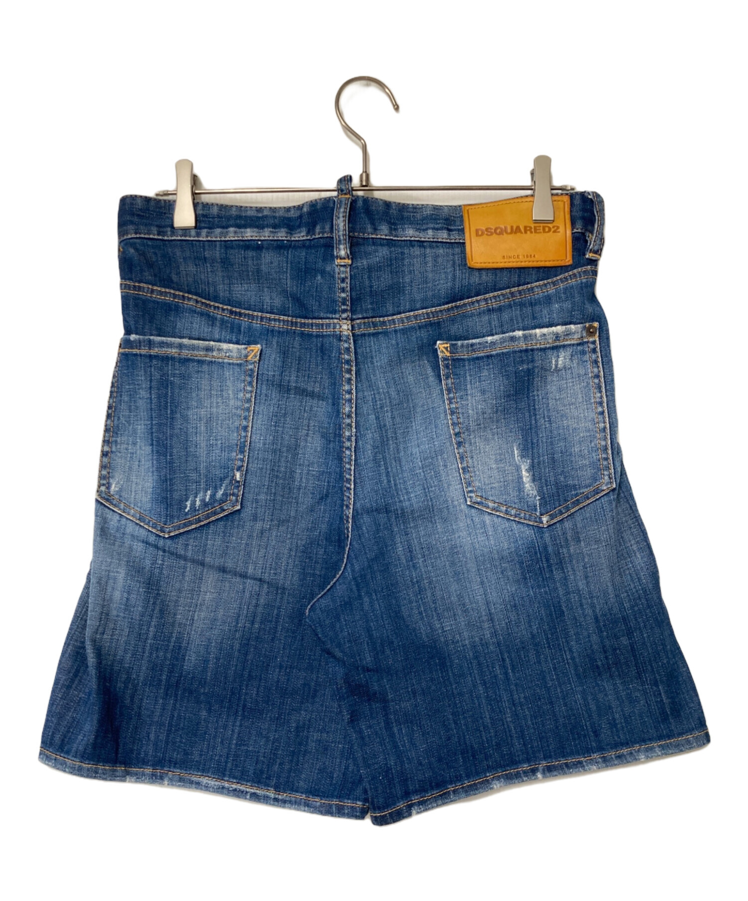 ディースクエアードデニムハーフパンツショートパンツインディゴ48