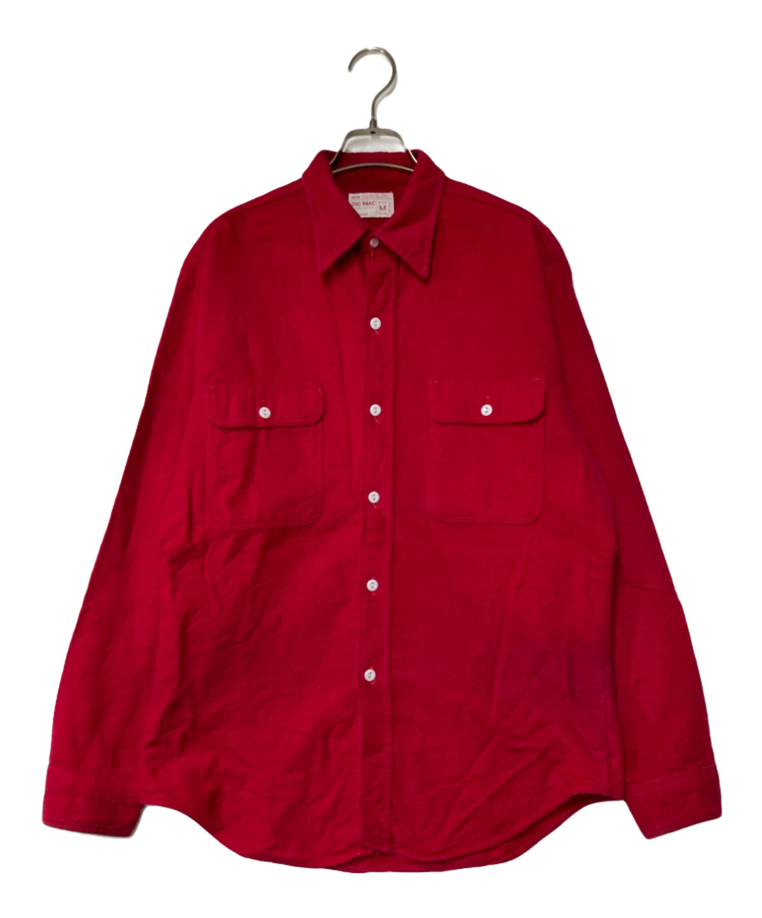 中古・古着通販】big mac (ビッグマック) 70's コットンネルシャツ