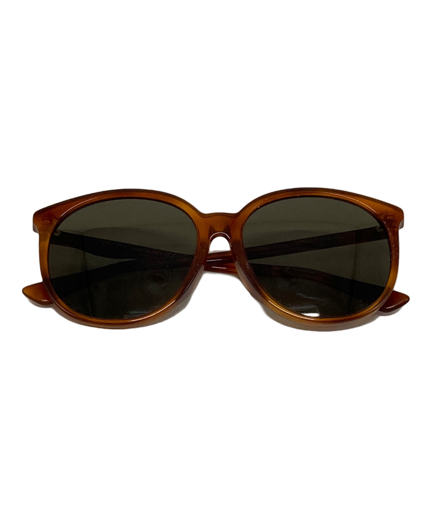 中古・古着通販】GUCCI (グッチ) スクエア サングラス ブラウン サイズ 