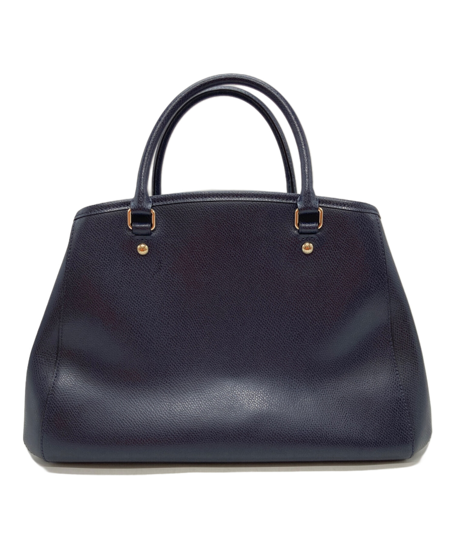 中古・古着通販】COACH (コーチ) 2WAYショルダーバッグ ネイビー