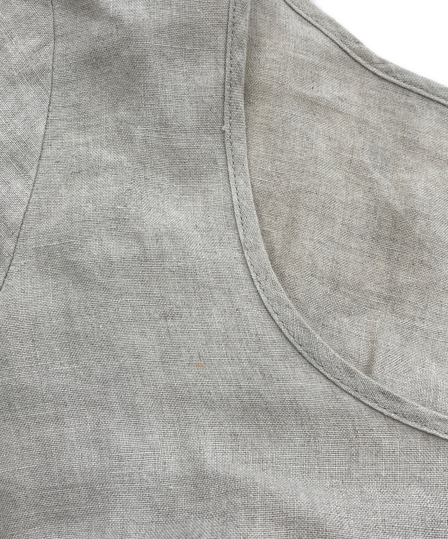 中古・古着通販】KAPITAL (キャピタル) リネンワンピース ベージュ