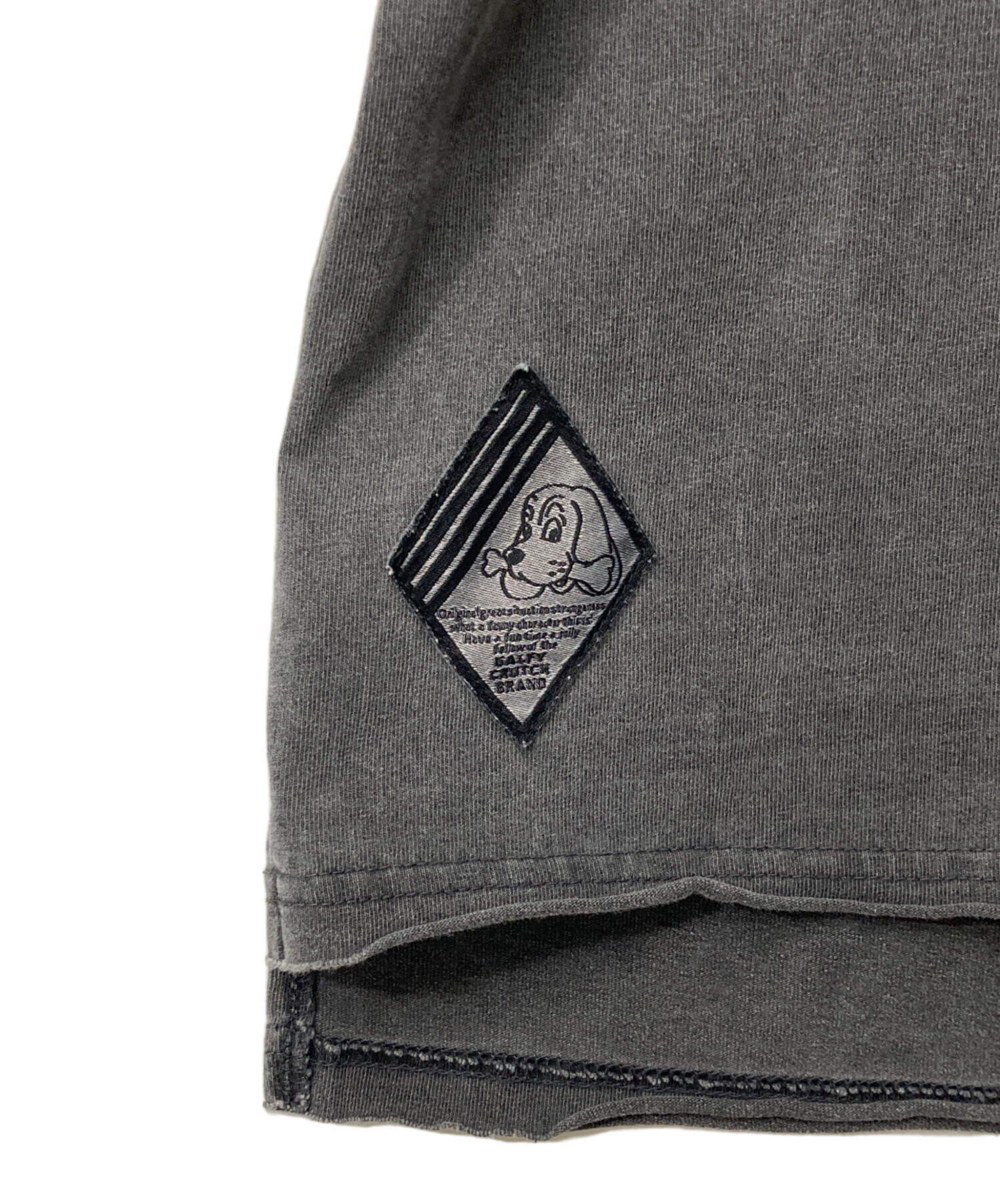 中古・古着通販】GALFY (ガルフィー) 染め染めわんちゃんボロボロ Tee