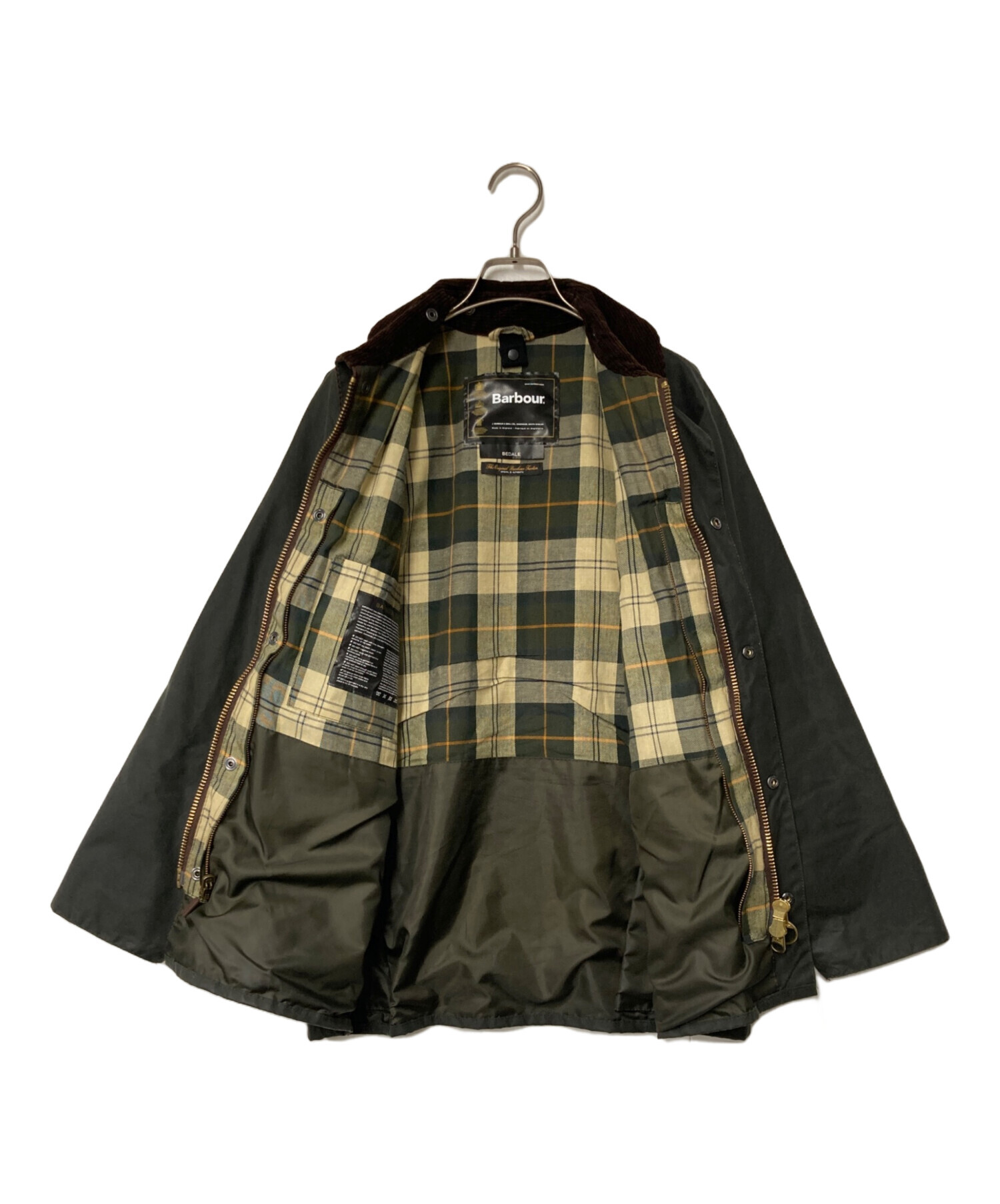 中古・古着通販】Barbour (バブアー) BEDALE JACKET カーキ サイズ:38