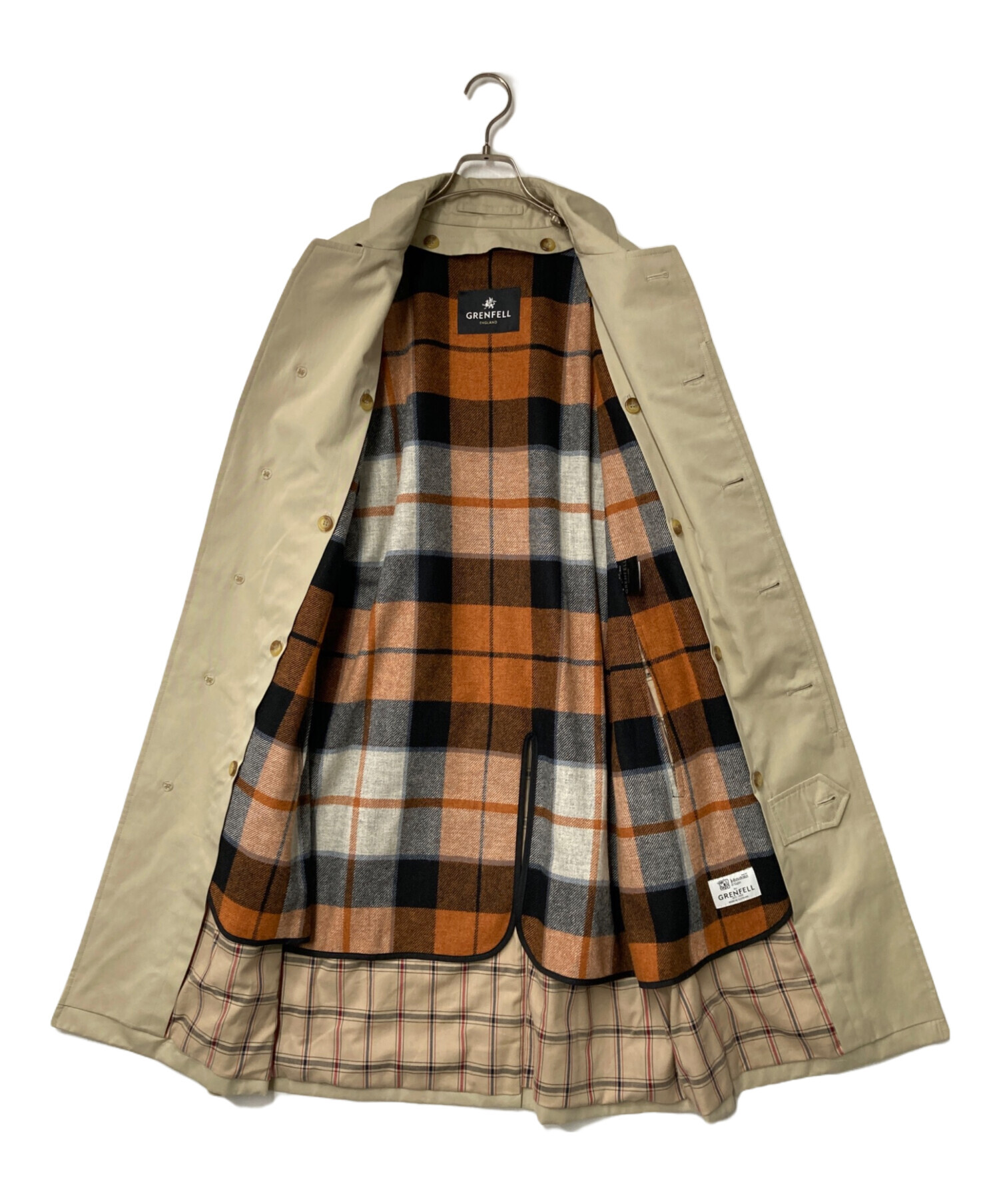 美品80〜90's グレンフィルGRENFELLバルカラーコート 【公式通販】