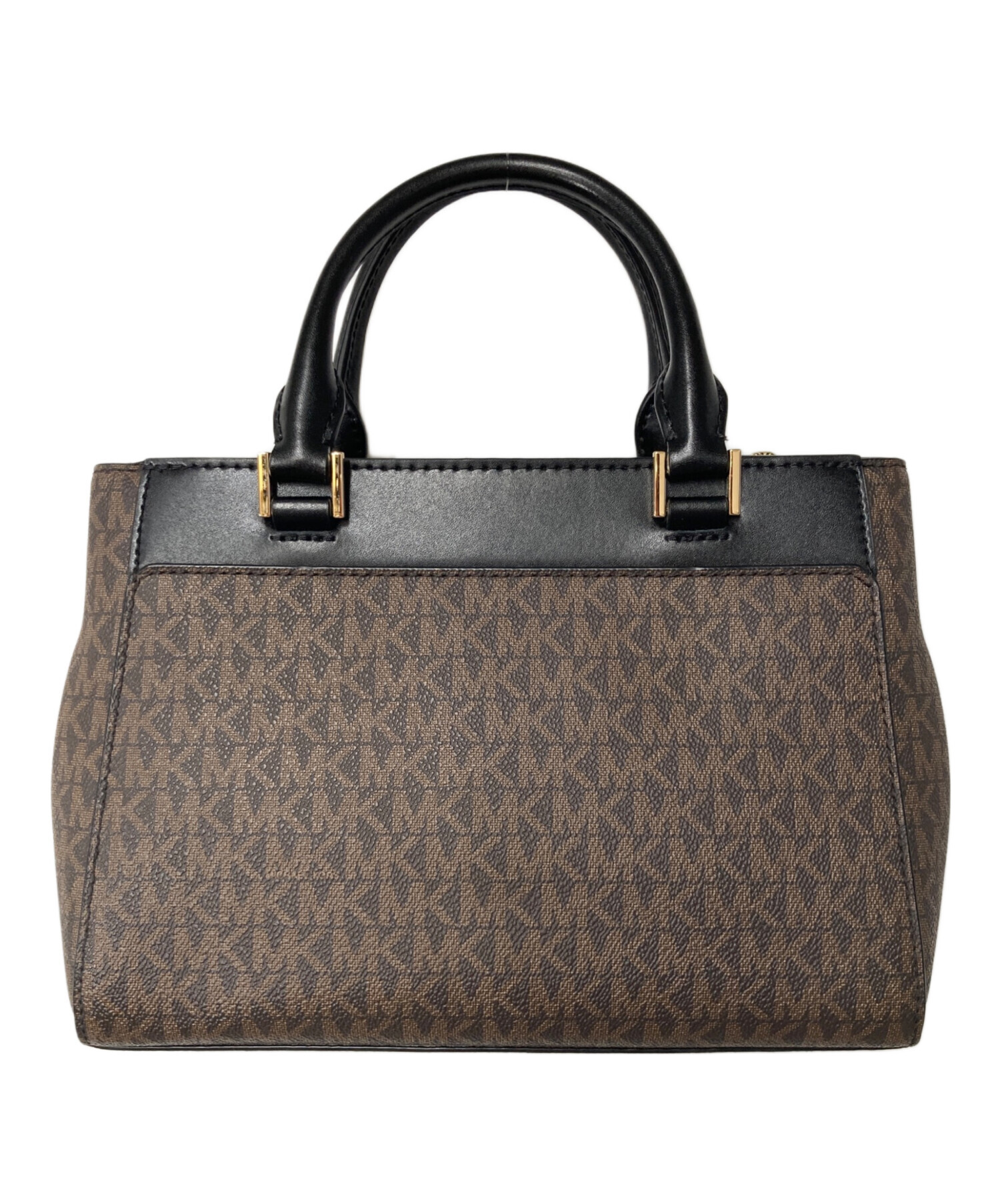 未使用品☆MICHAEL KORS シグネチャー 2way トートバッグ 中古・古着通販】MICHAEL KORS (マイケルコース) シグネチャー2WAY