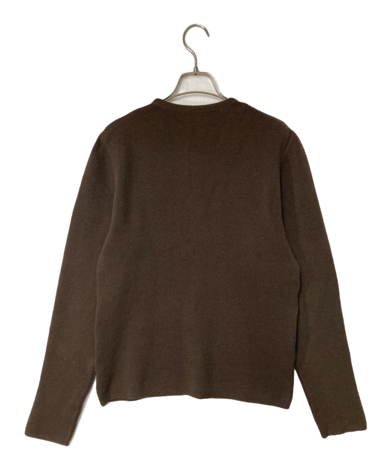 中古・古着通販】PRADA (プラダ) カシミヤ混クルーネックニット