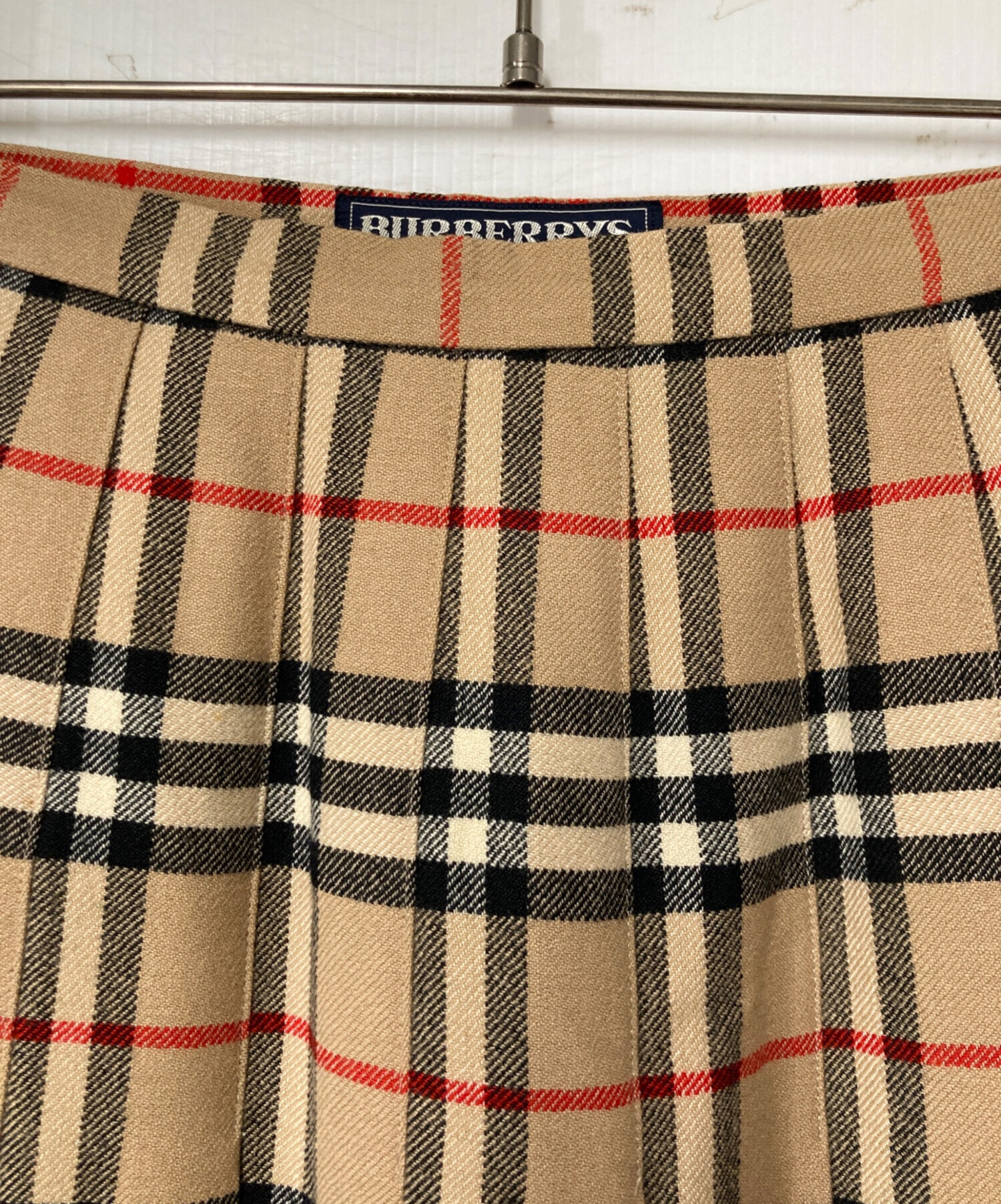 中古・古着通販】Burberry's (バーバリーズ) ノバチェック プリーツ