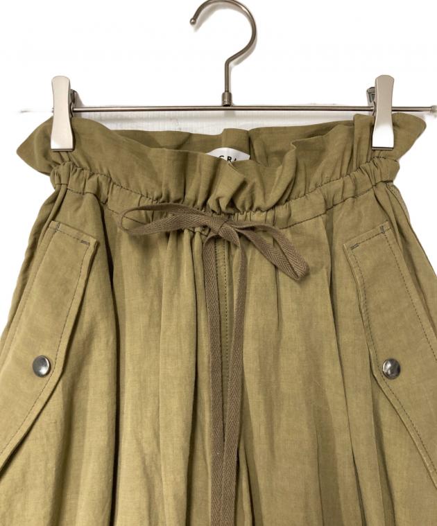 中古・古着通販】SACRA (サクラ) CO/LI WASHED TYPEWRITER SKIRT
