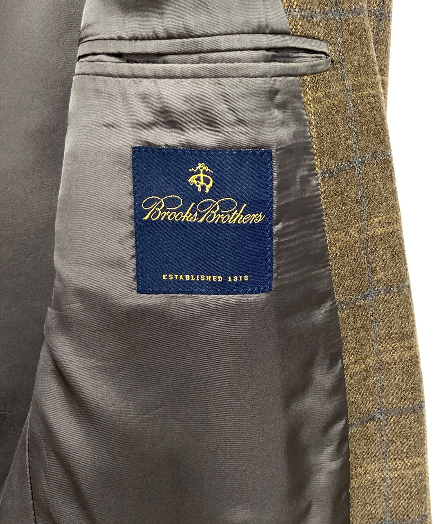 中古・古着通販】BROOKS BROTHERS (ブルックスブラザーズ) カシミヤ混 