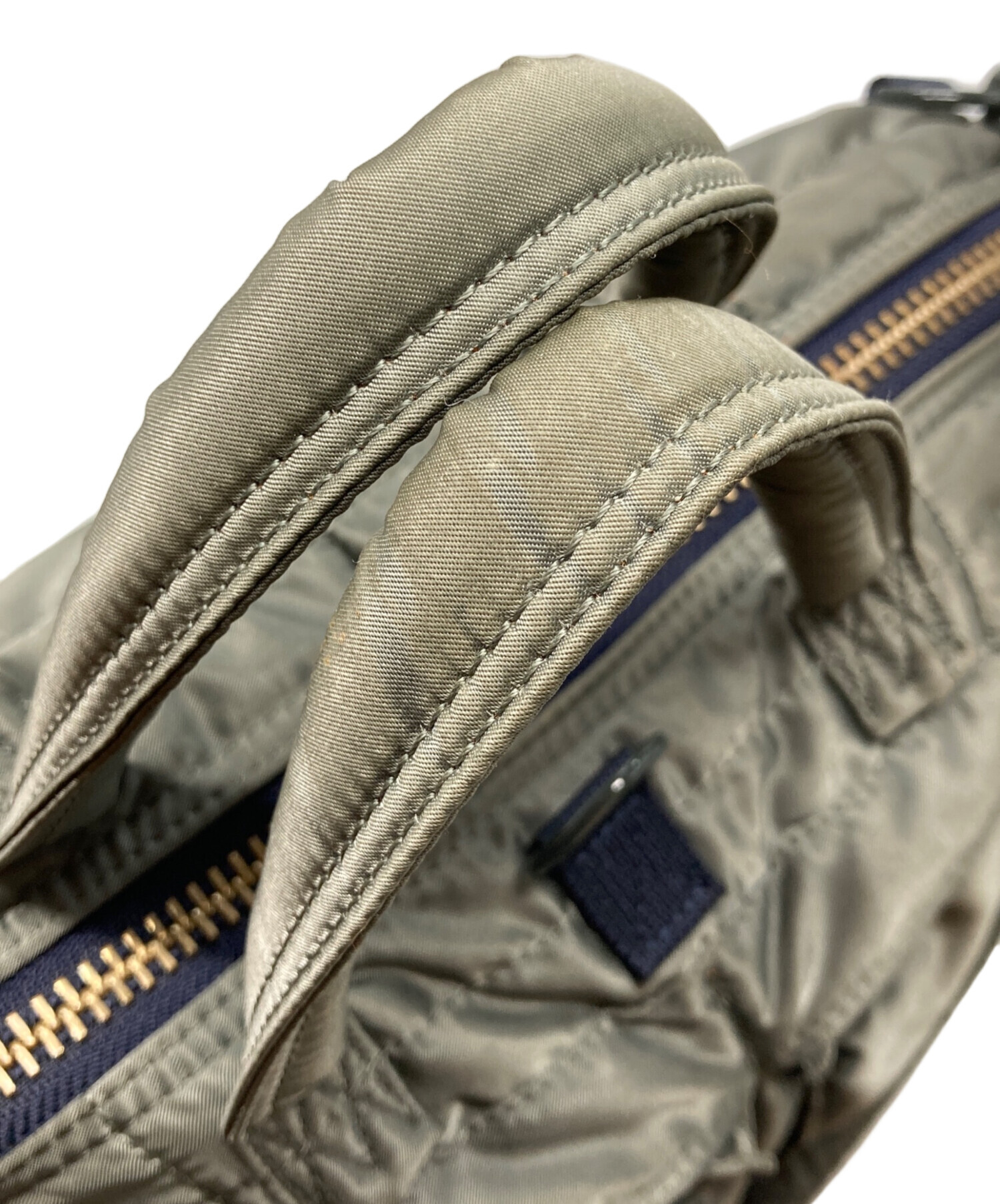 中古・古着通販】PORTER (ポーター) 2WAY HELMET BAG シルバーグレー