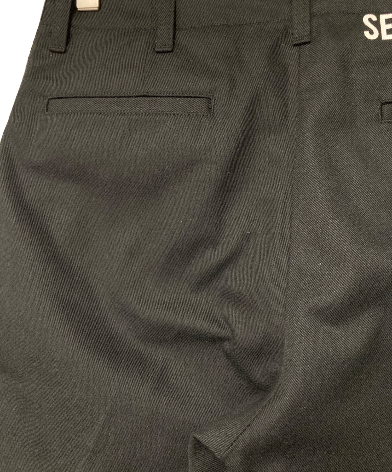 中古・古着通販】SEQUEL (シークエル) サイドラインワークパンツ