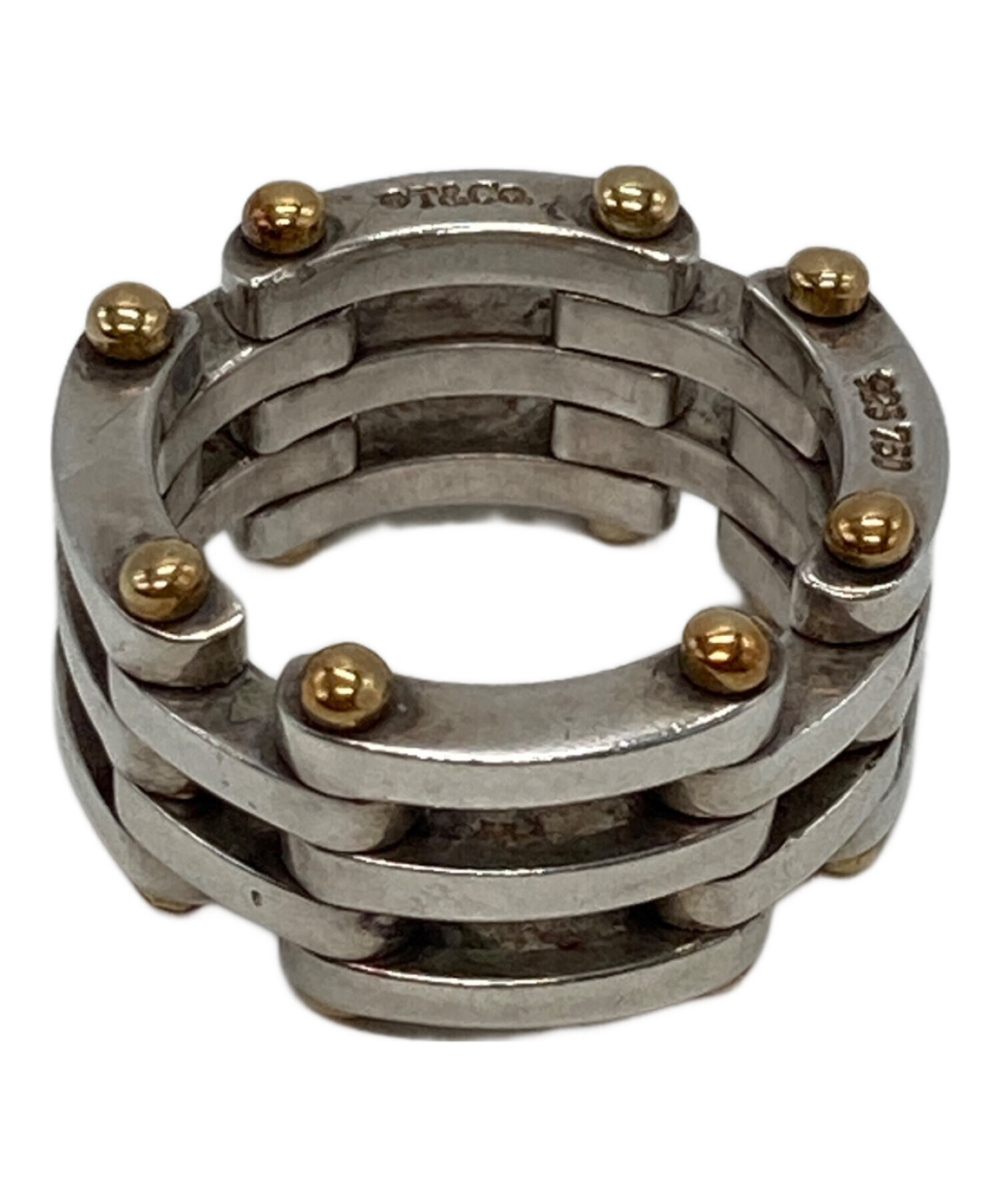 TIFFANY ティファニー ゲートリング　コンビ 中古・古着通販】TIFFANY & Co. (ティファニー) コンビ ゲート