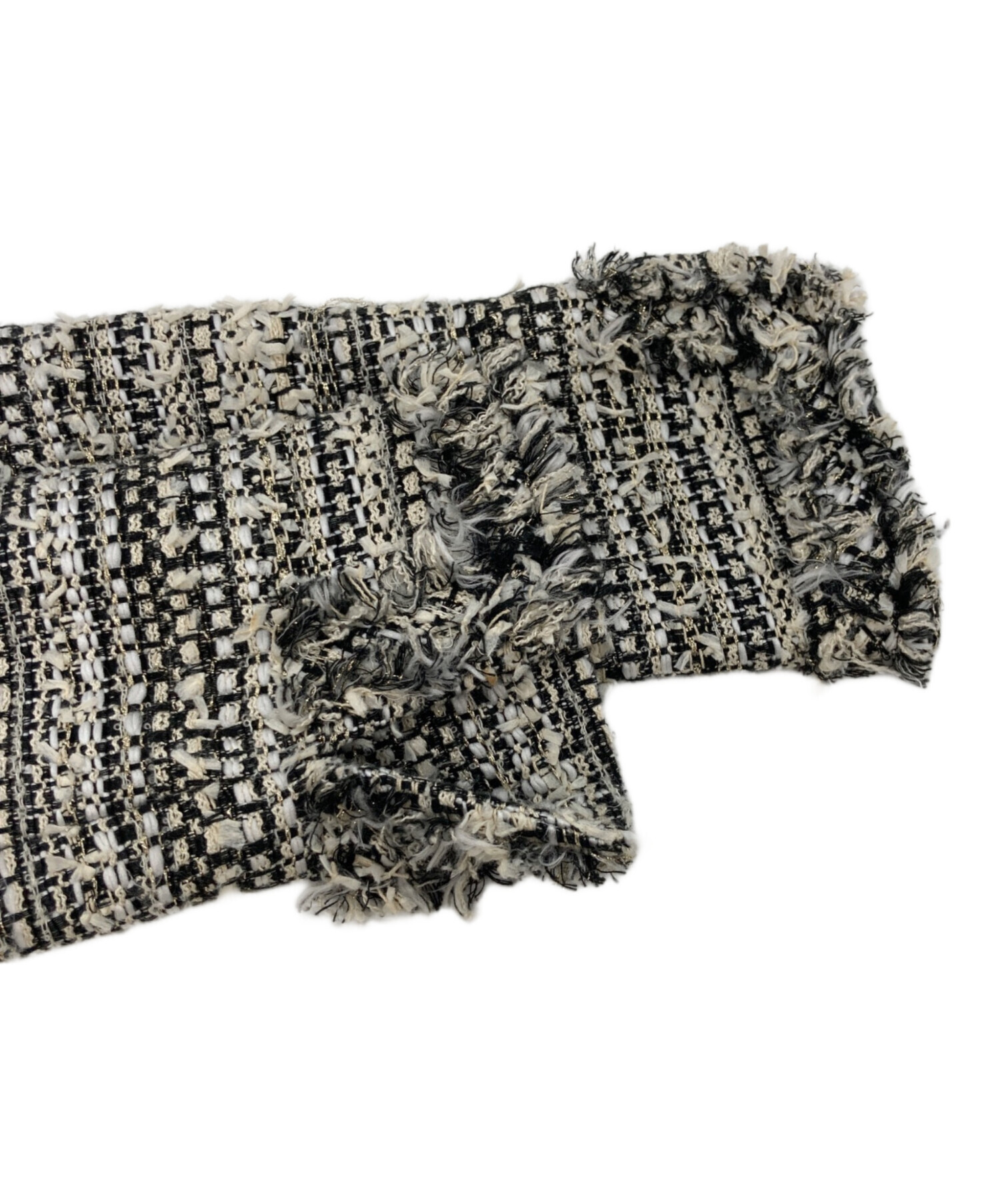 中古・古着通販】ESTNATION (エストネーション) ノーカラーツイード