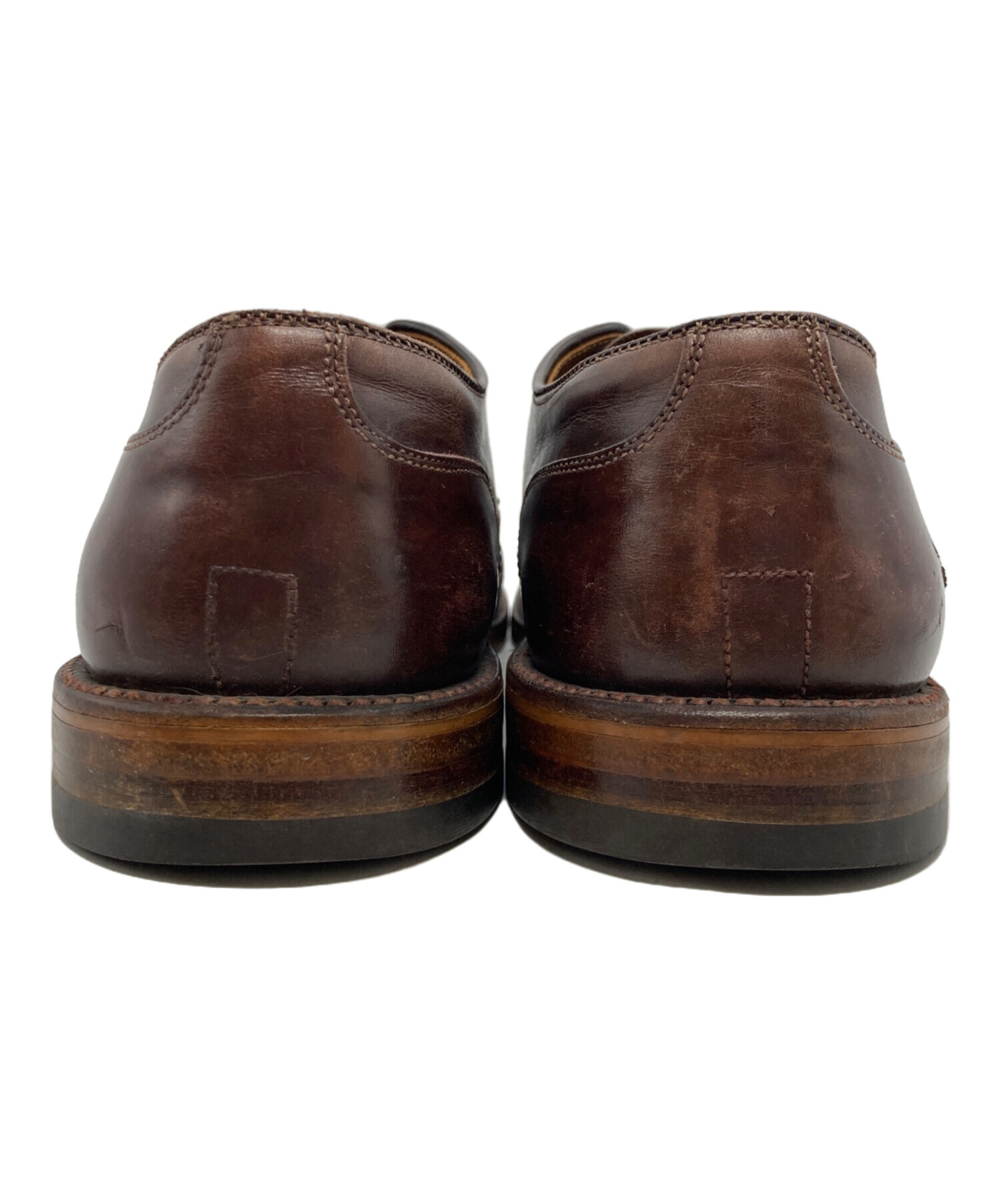 Alden◇オールデン◇Uチップ◇ブラウン◇7D◇格安出品 中古・古着通販】ALDEN (オールデン) Uチップ ドレスシューズ ブラウン