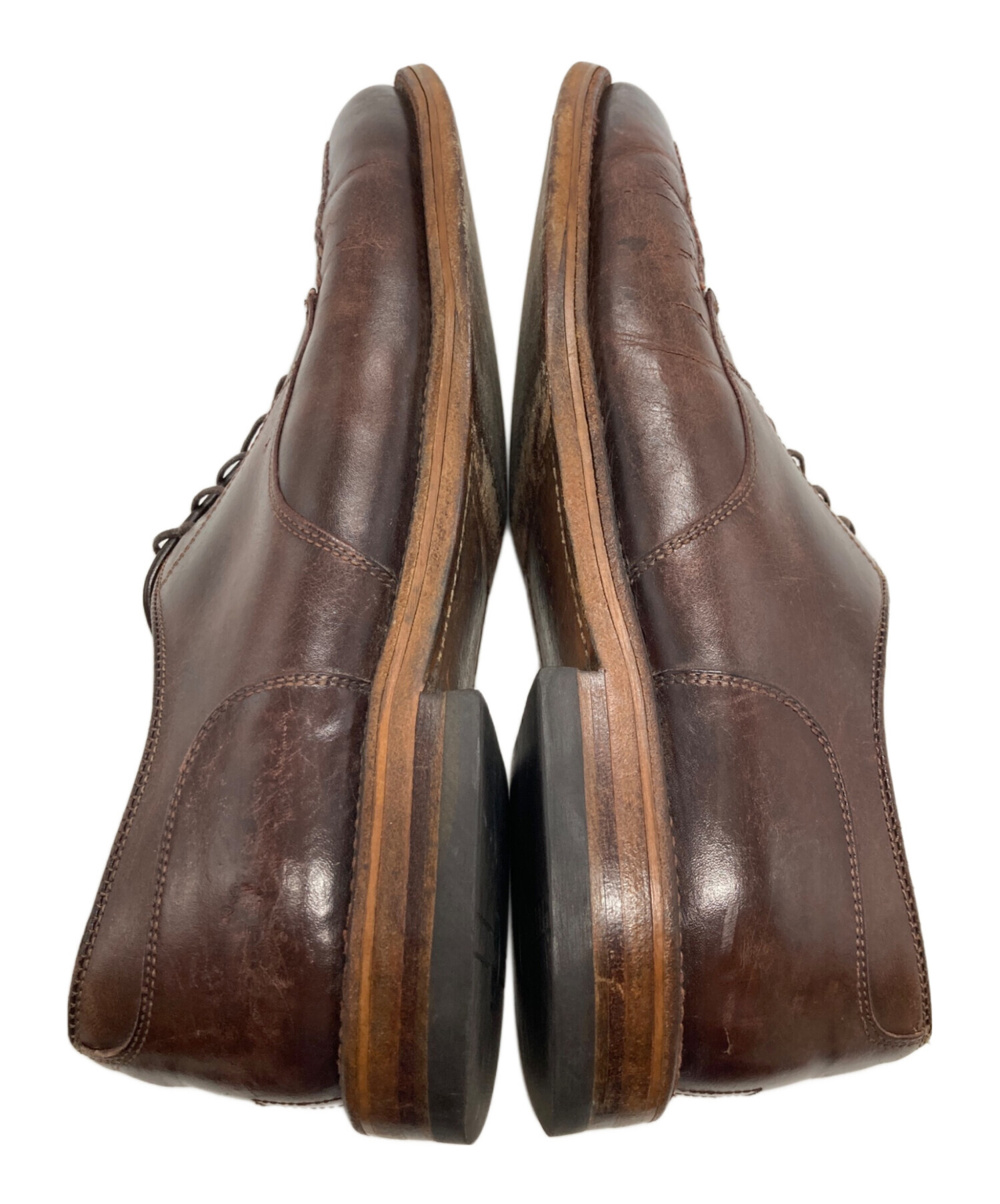 Alden◇オールデン◇Uチップ◇ブラウン◇7D◇格安出品 中古・古着通販】ALDEN (オールデン) Uチップ ドレスシューズ ブラウン