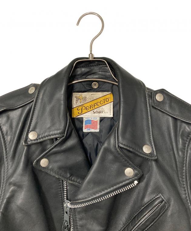 中古・古着通販】Schott (ショット) 618 ダブルライダースジャケット