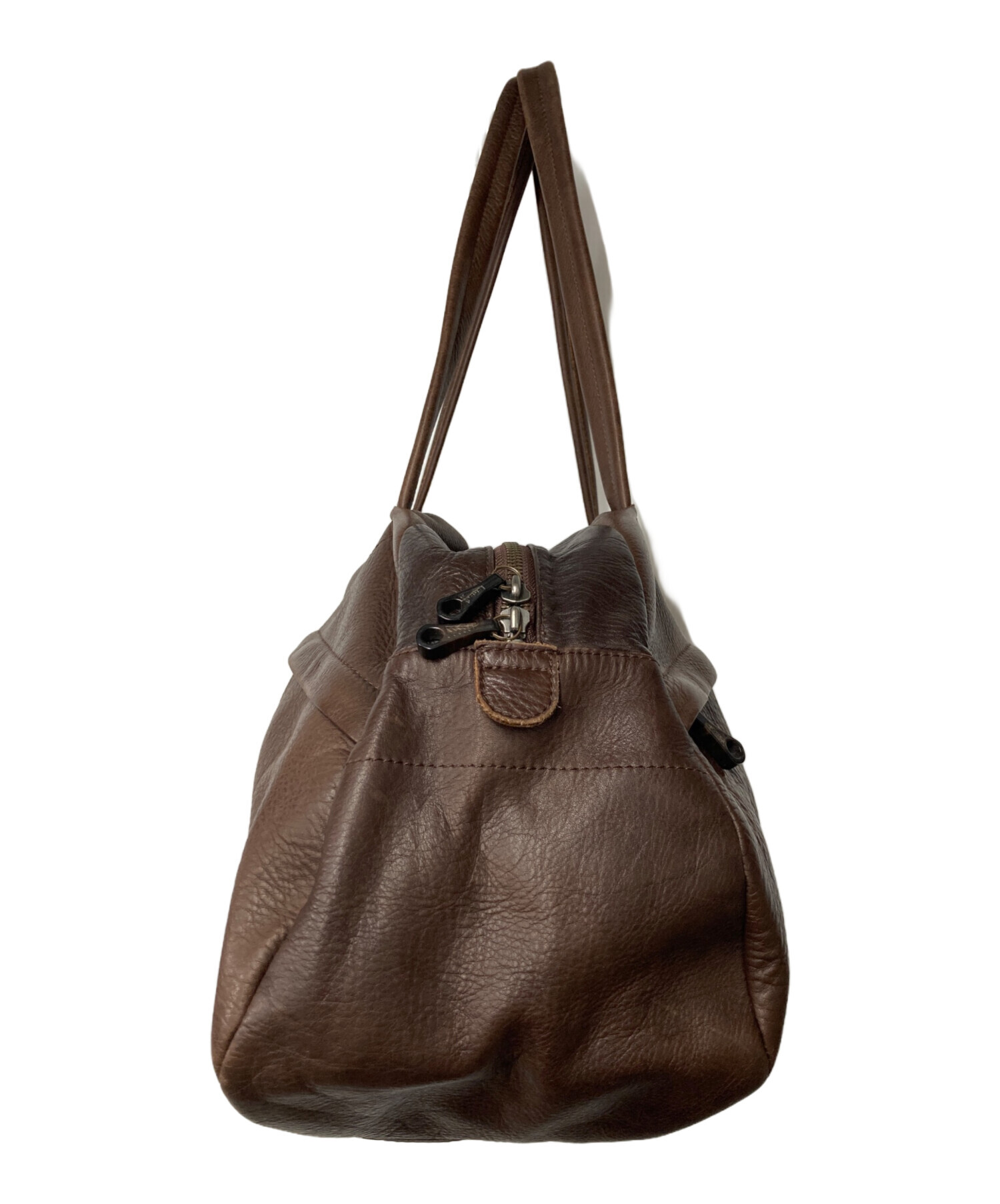 中古・古着通販】MR.OLIVE (ミスターオリーブ) レザーボストンバッグ