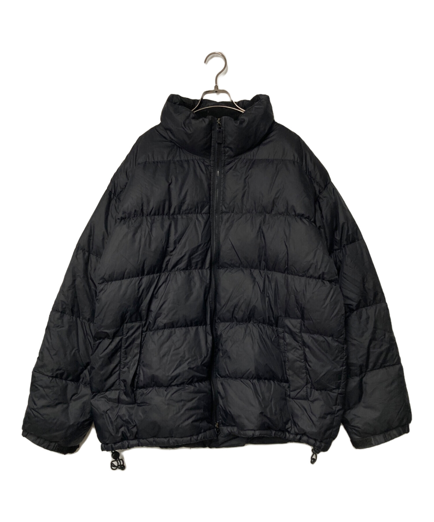 中古・古着通販】GAP (ギャップ) ナイロンダウンジャケット ブラック