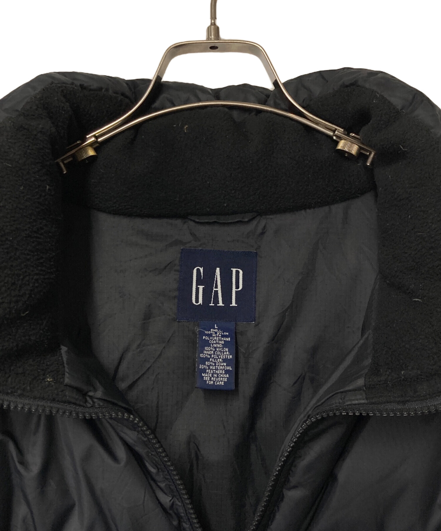 【新品/未使用】GAP ギャップ メンズダウンジャケット黒 楽天市場】古着 ギャップ GAP ダウンジャケット メンズL /eaa397323