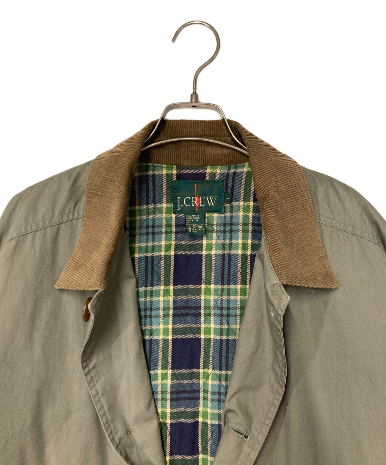 中古・古着通販】J.CREW (ジェイクルー) カバーオール カーキ サイズ:L