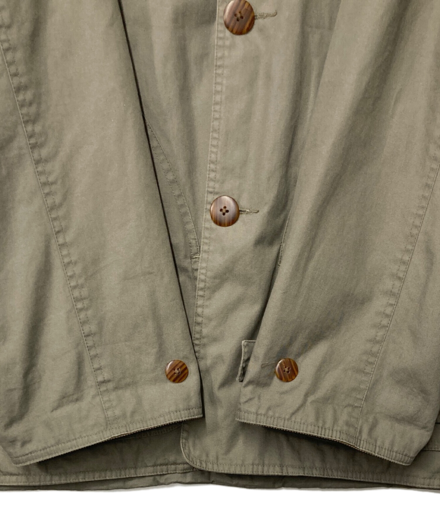 中古・古着通販】J.CREW (ジェイクルー) カバーオール カーキ サイズ:L