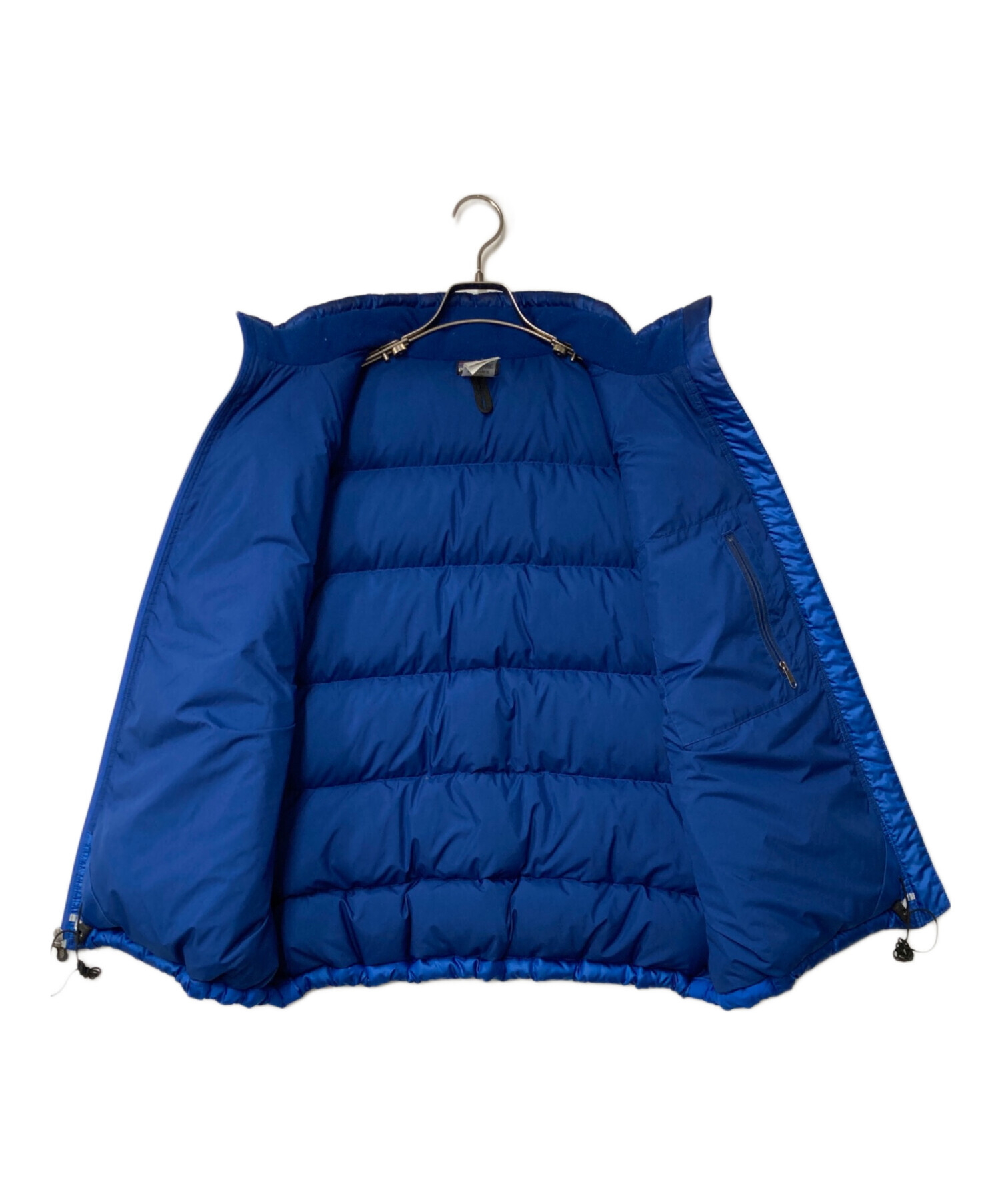 中古・古着通販】Patagonia (パタゴニア) ダウンベスト ブルー サイズ 