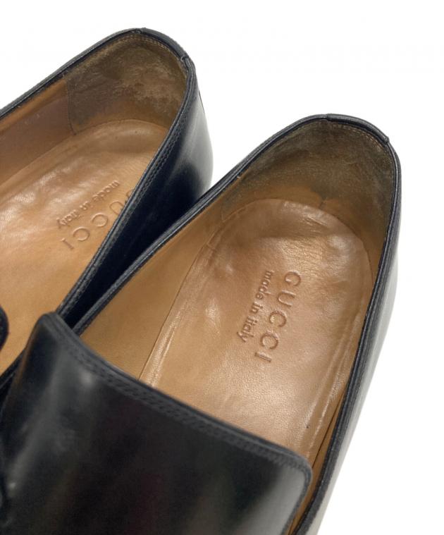 中古・古着通販】GUCCI (グッチ) スクエアトゥ ホースビット