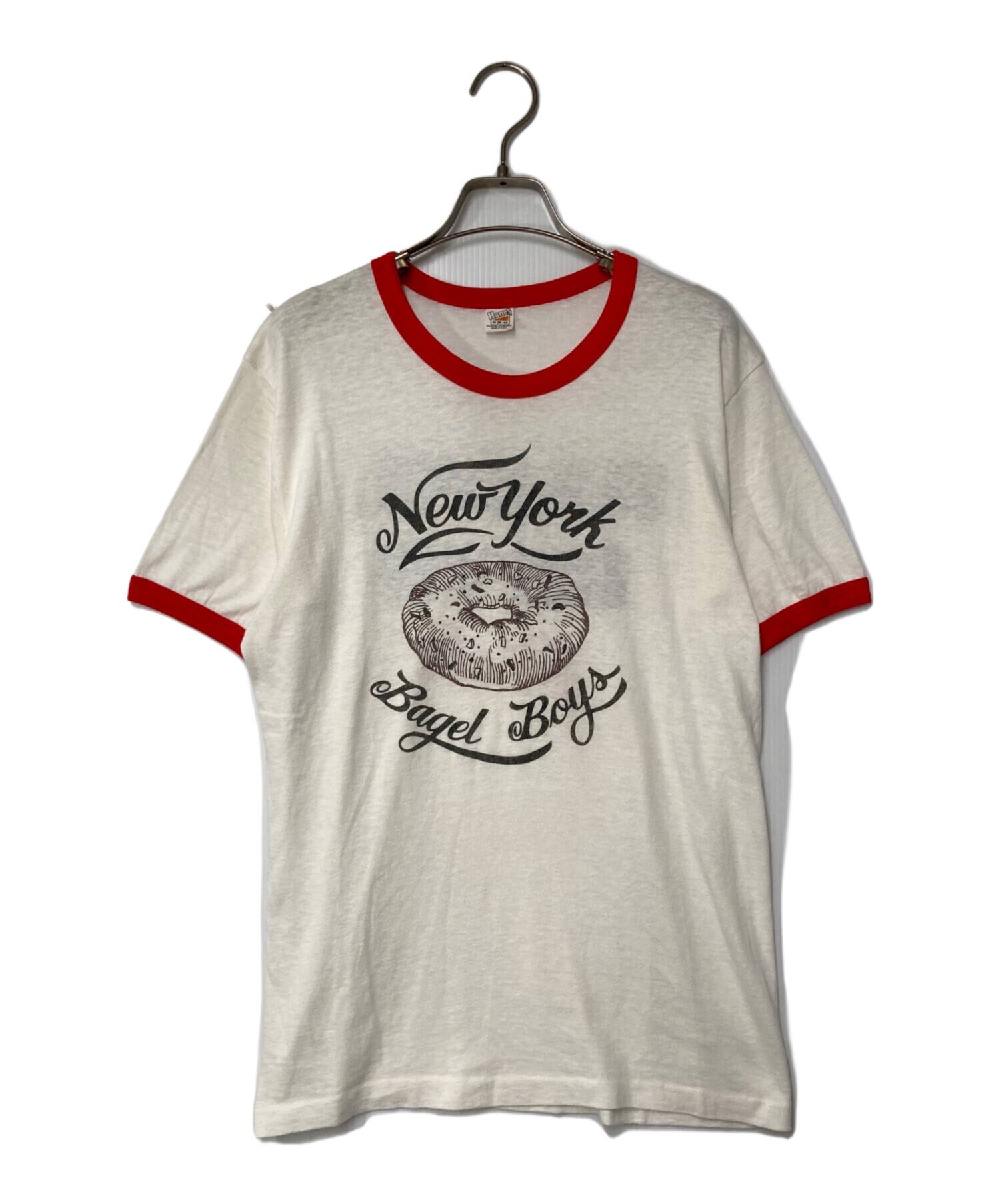 中古・古着通販】Hanes (ヘインズ) 70's 三角タグリンガーTシャツ