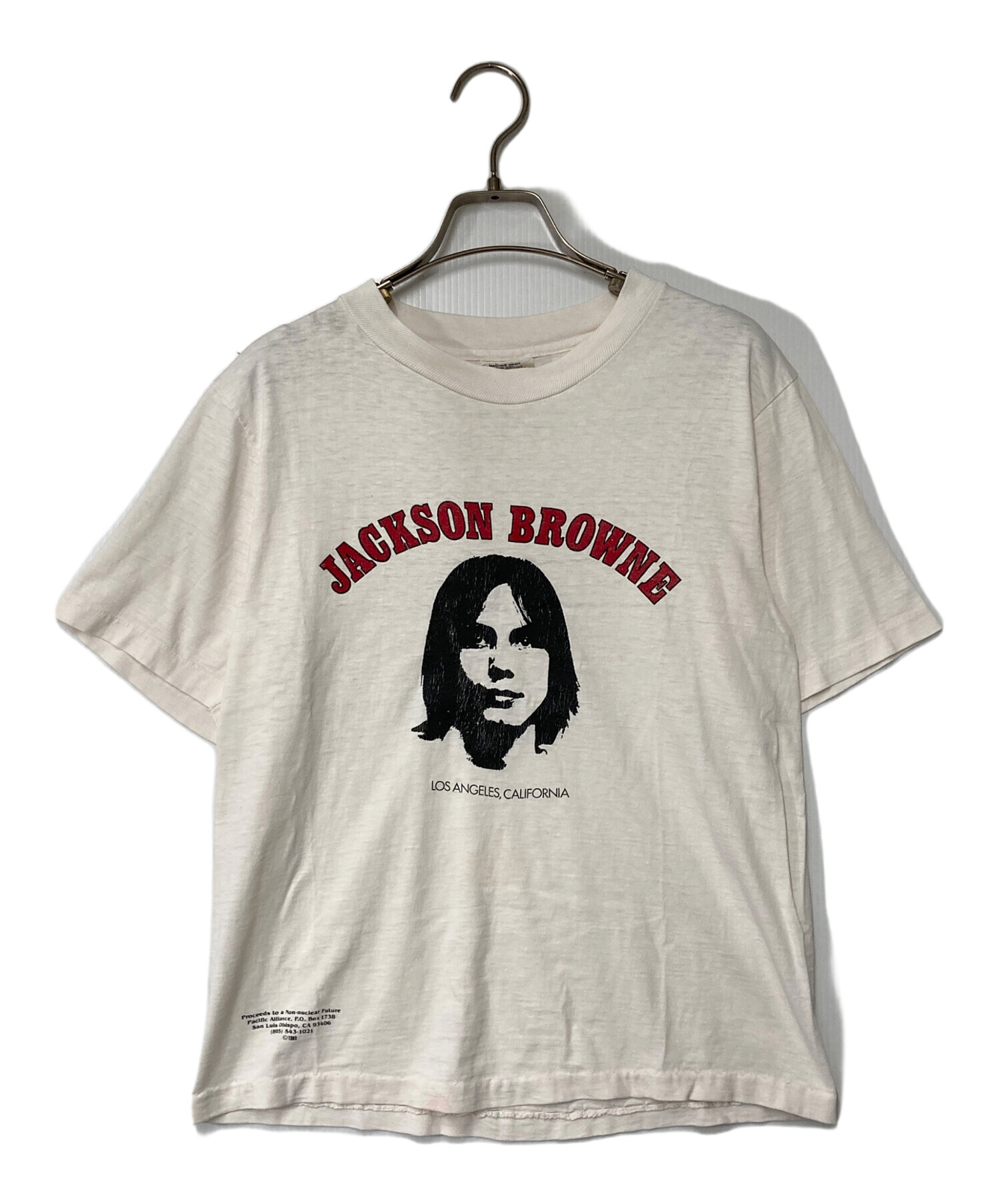 中古・古着通販】Hanes (ヘインズ) Hanes JACKSON BROWNE 80'sTシャツ