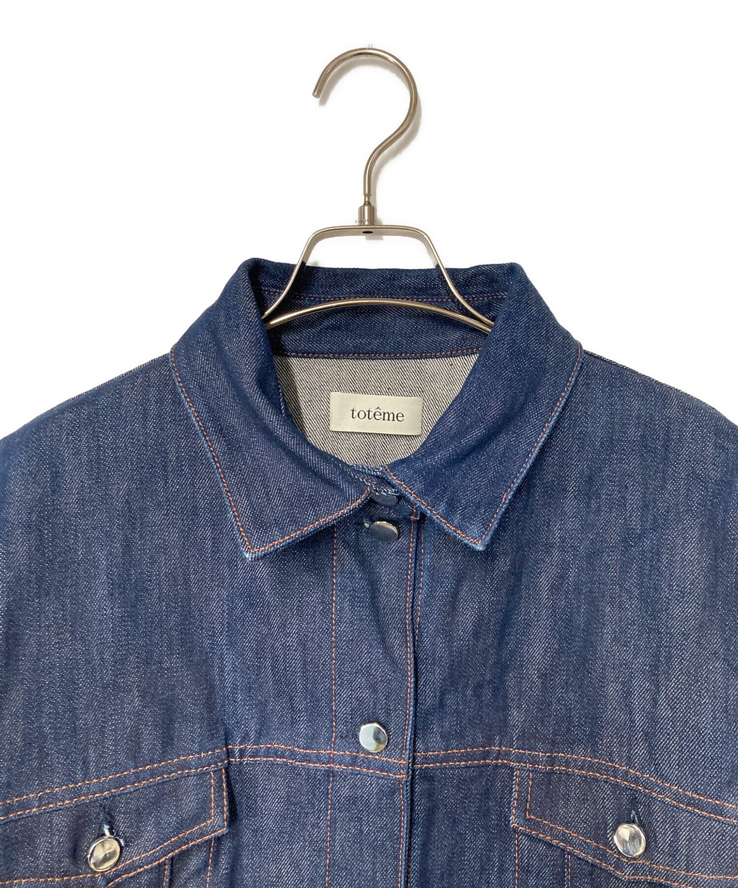 中古・古着通販】toteme (トーテム) Bissau Denim Jacket インディゴ