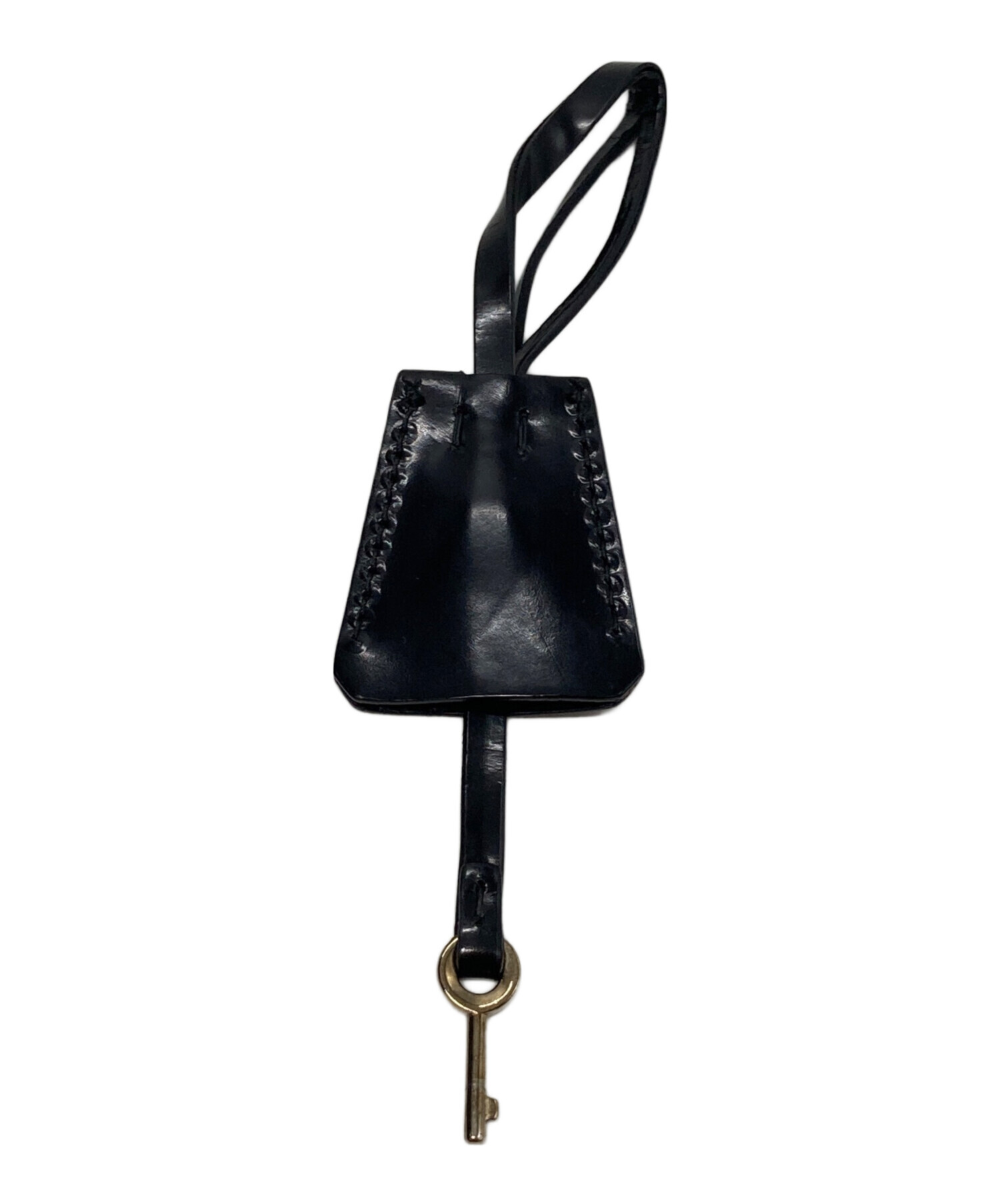 中古・古着通販】PRADA (プラダ) エンボスロゴ パテントレザー