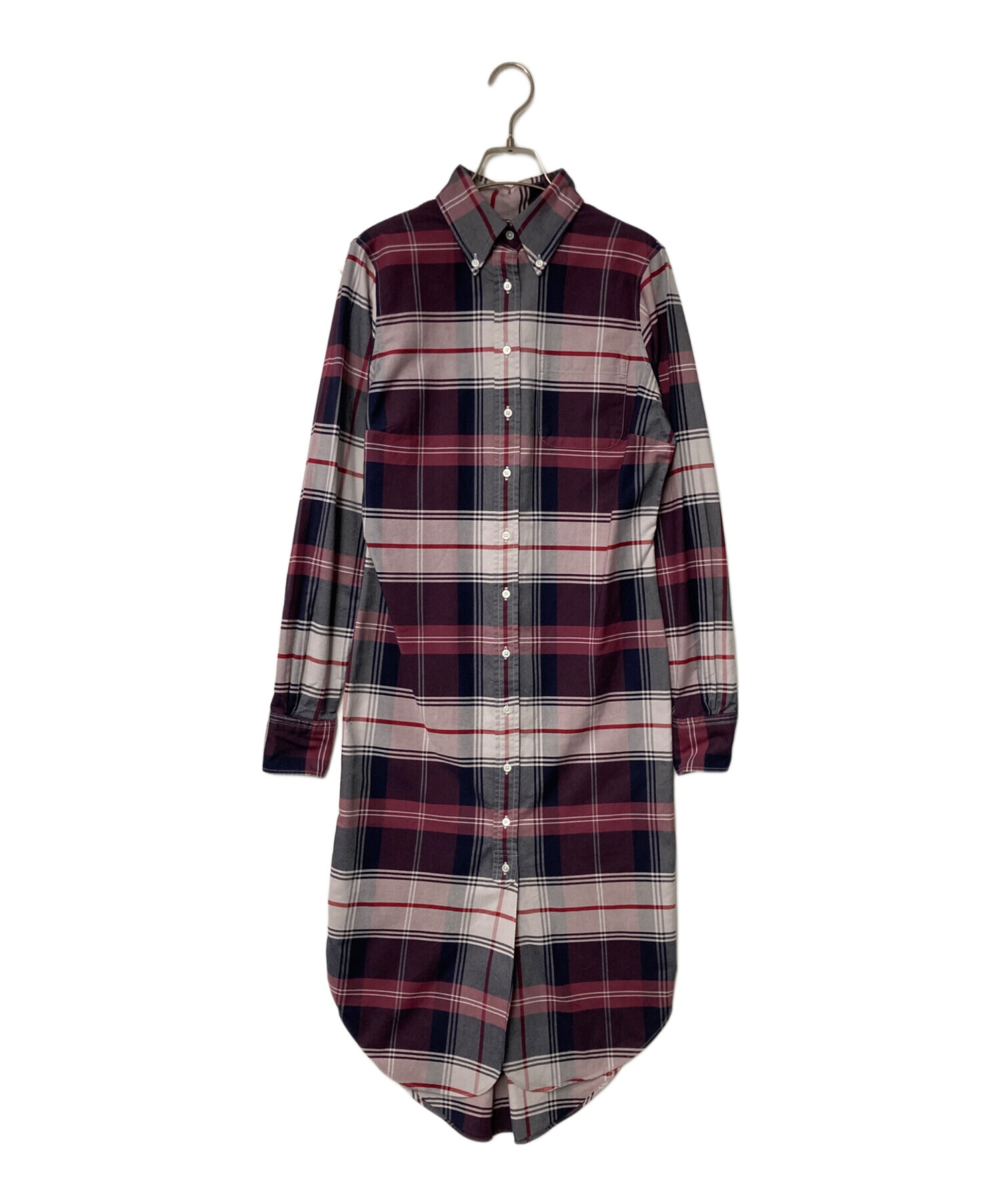 BLACK FLEECE by BROOKS BROTHERS チェック シャツ 中古・古着通販】BROOKS BROTHERS BLACK FLEECE (ブルックスブラザーズ