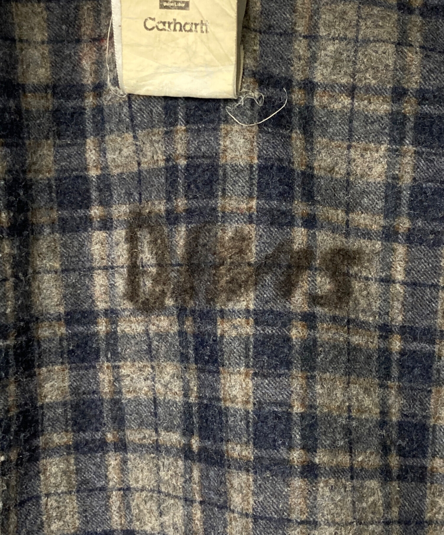 中古・古着通販】CarHartt (カーハート) 企業刺繍デニムジャケット