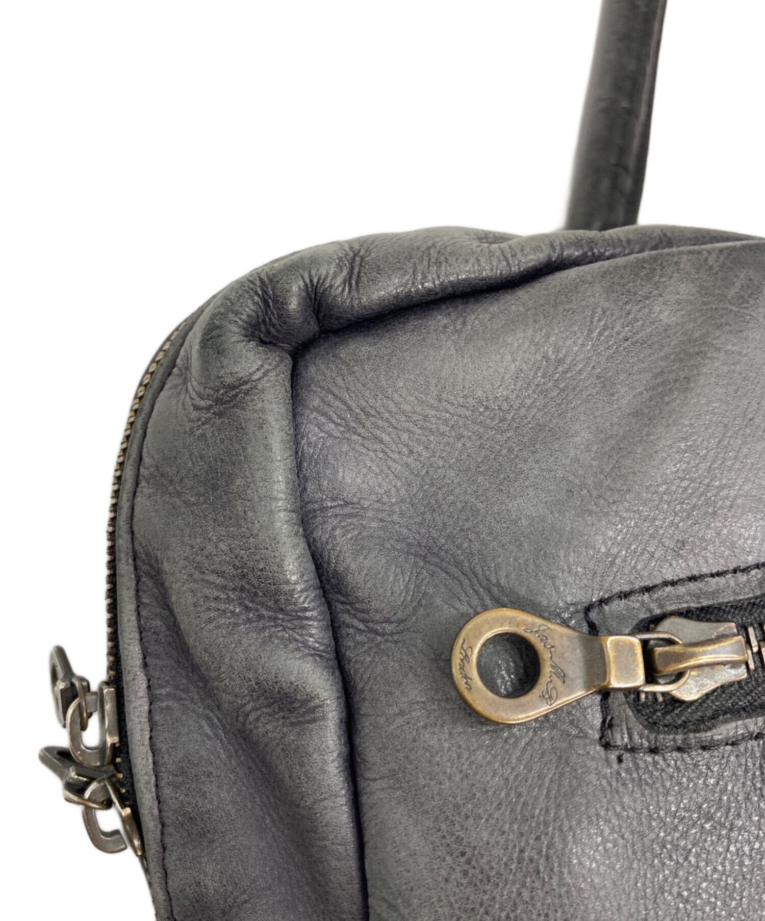 中古・古着通販】Jas-M.B. (ジャスエムビー) レザートートバッグ