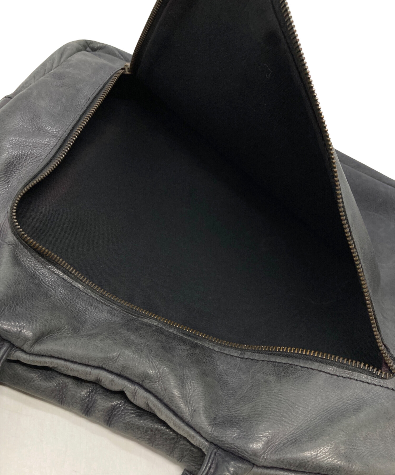 【Jas M.B.】ジャスエムビー　レザートートバッグ 中古・古着通販】Jas-M.B. (ジャスエムビー) レザートートバッグ