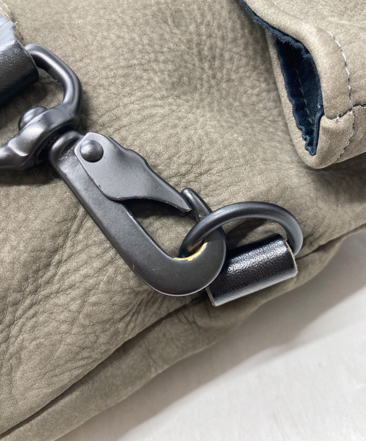 中古・古着通販】Jas-M.B. (ジャスエムビー) レザーショルダーバッグ