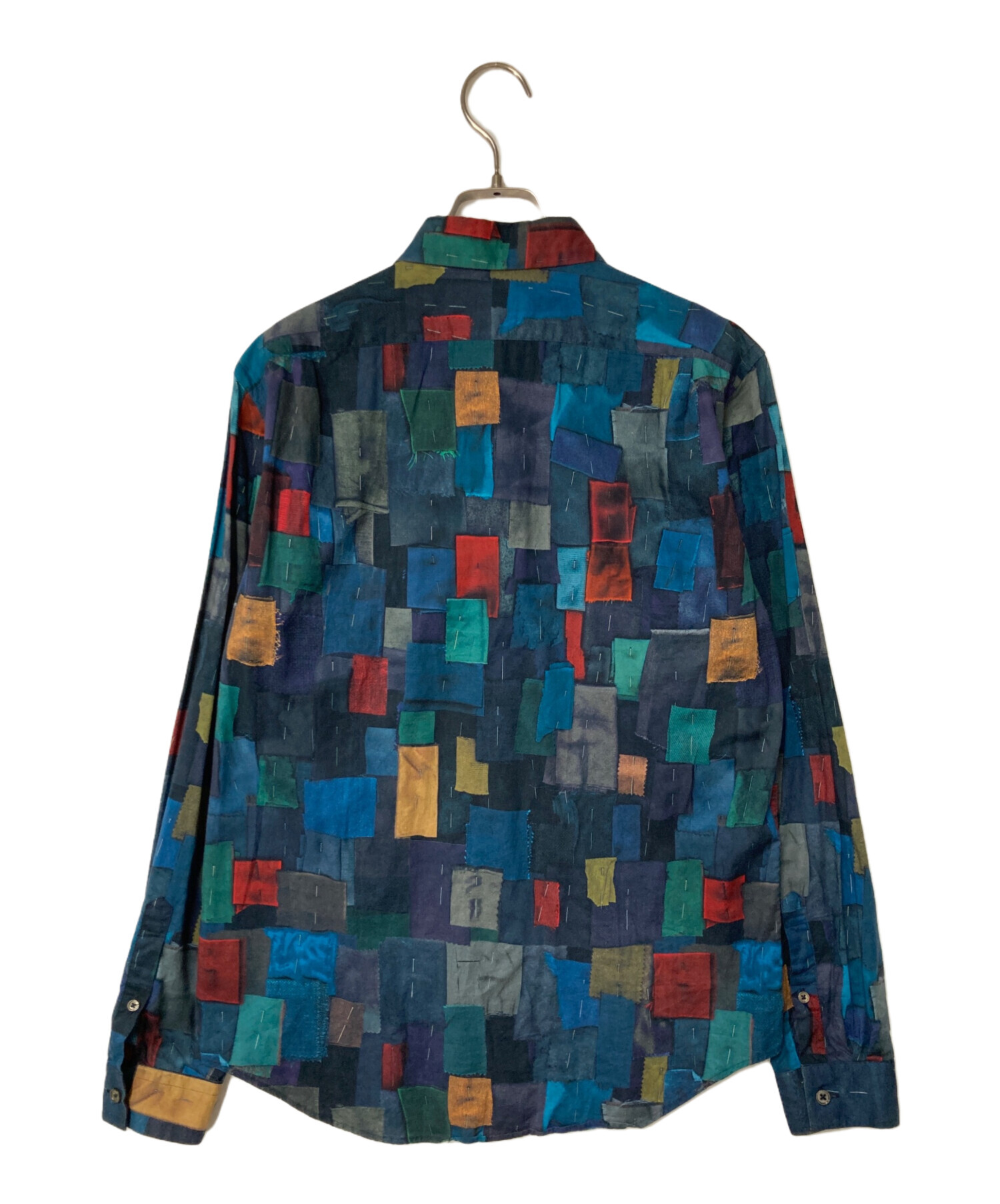 中古・古着通販】Paul Smith (ポールスミス) 総柄シャツ グリーン 