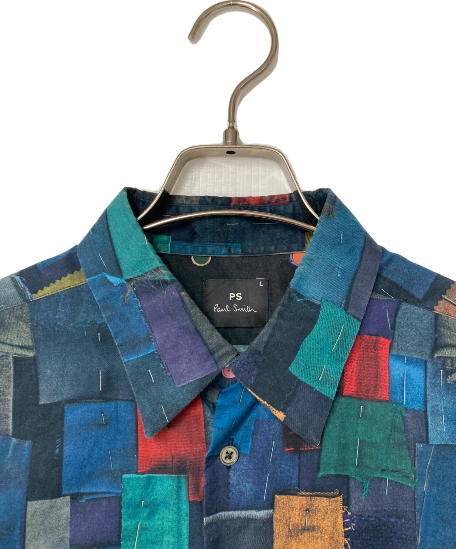 中古・古着通販】Paul Smith (ポールスミス) 総柄シャツ グリーン