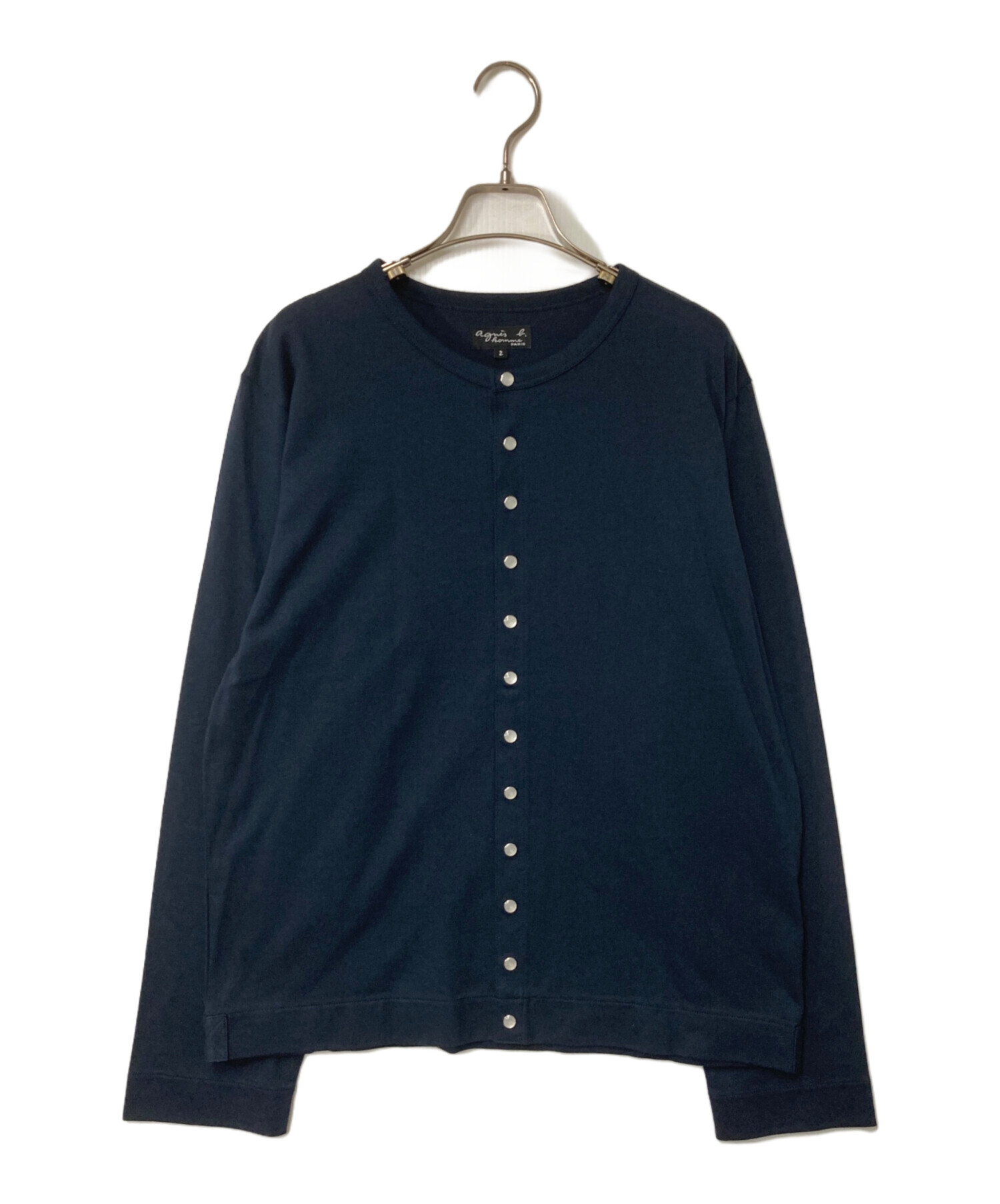 中古・古着通販】agnes b homme (アニエスベーオム) CARDIGAN PRESSION 