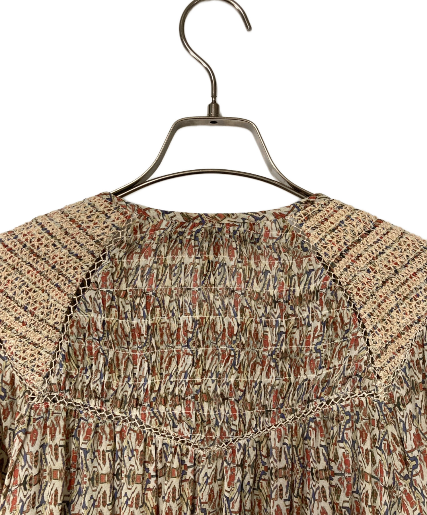 中古・古着通販】ISABEL MARANT (イザベルマラン) 総柄シルクブラウス