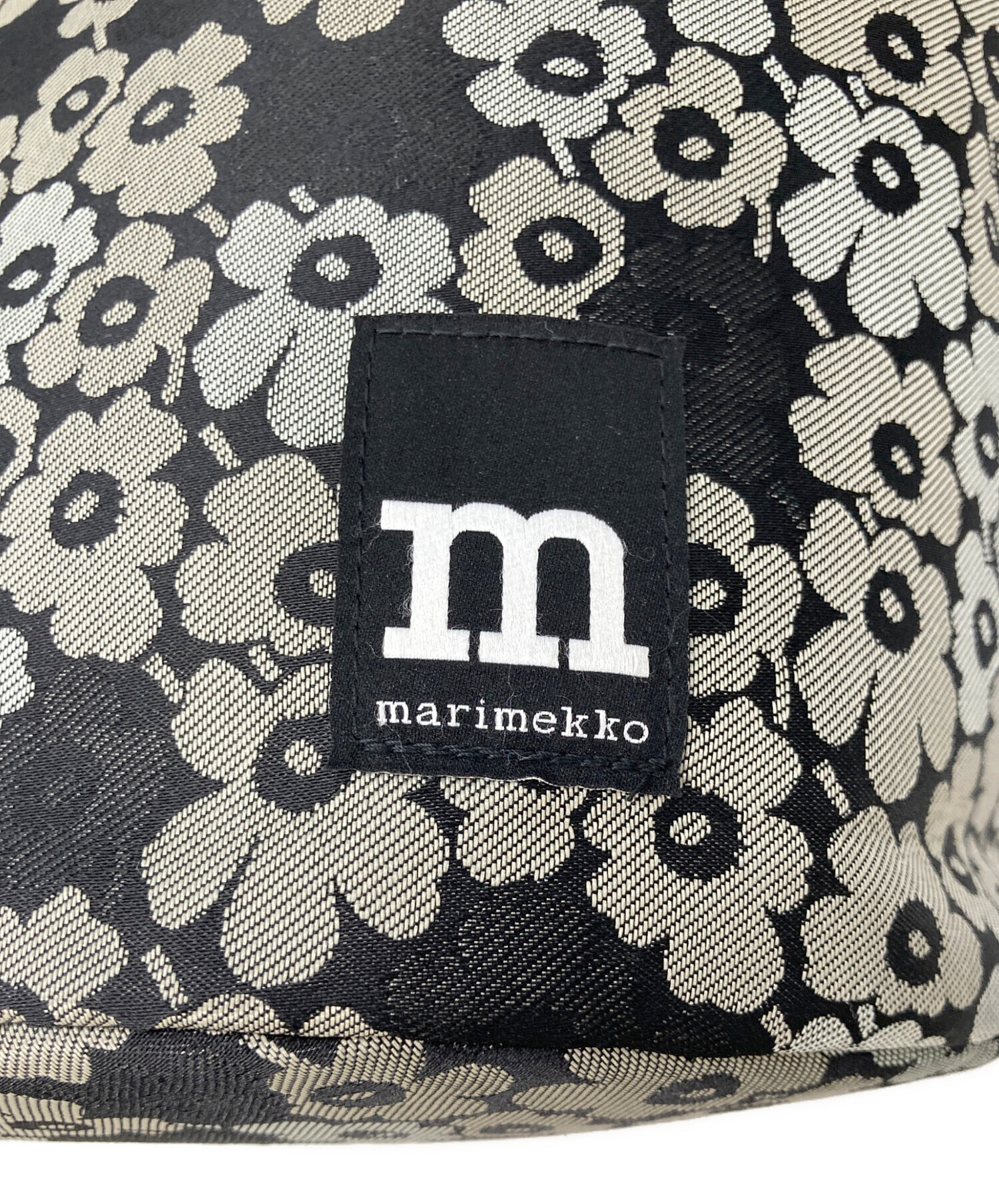 新品未使用　marimekko Marimekko Metka Piccolo Kioski shoulder bag, black - white