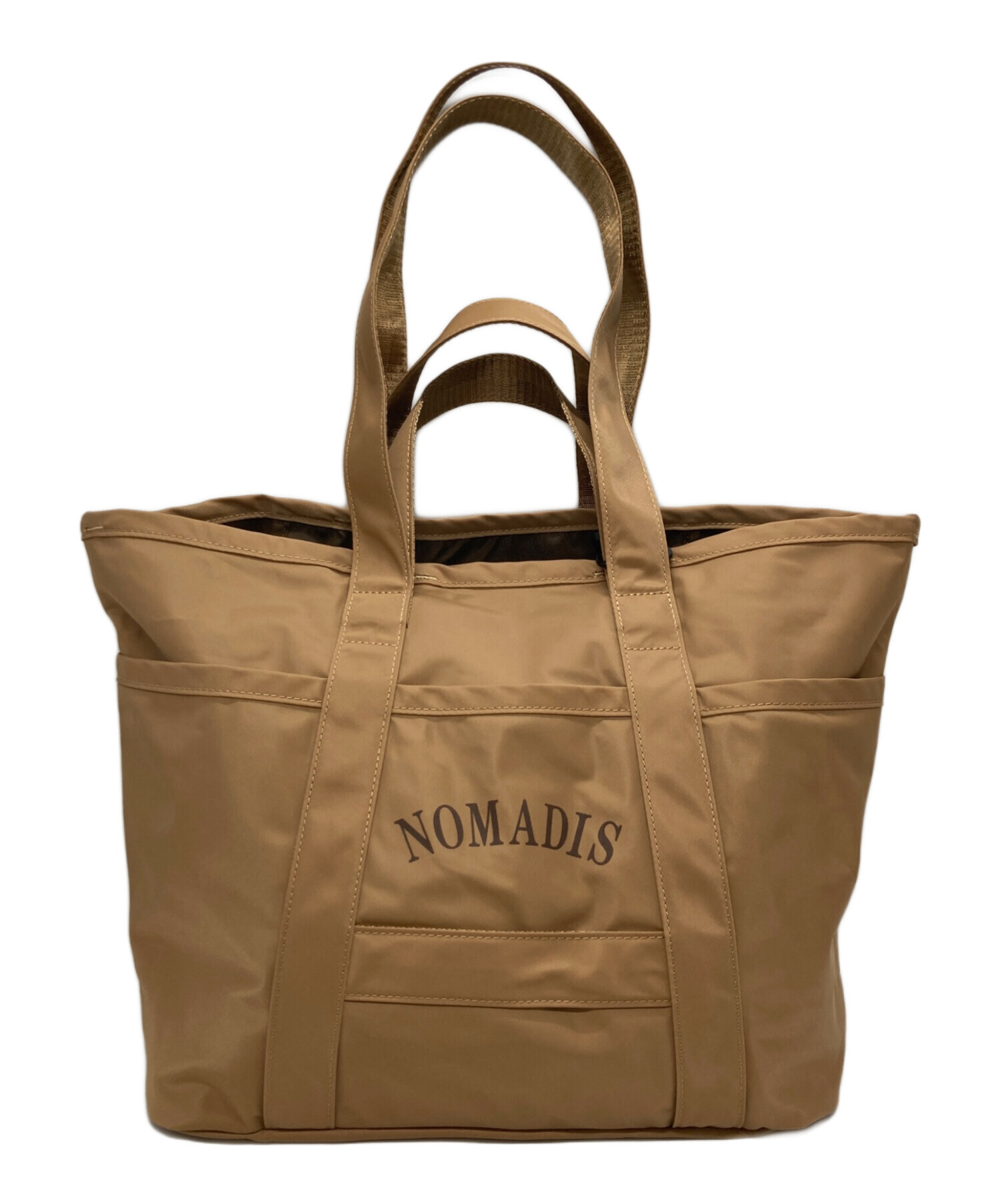 中古・古着通販】NOMADIS (ノマディス) 2WAYトートバッグ ベージュ