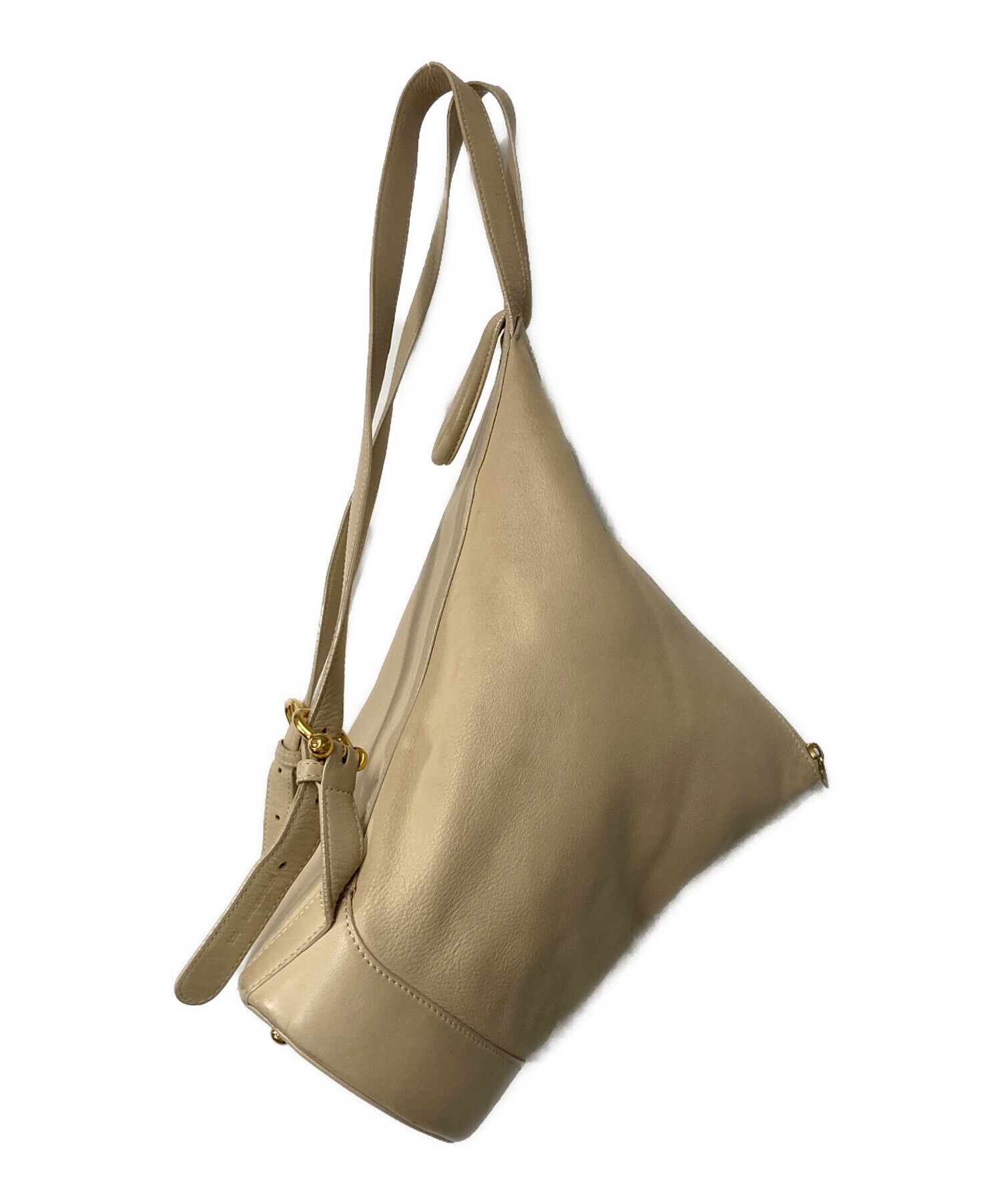 中古・古着通販】LOEWE (ロエベ) アントン レザーリュック ベージュ