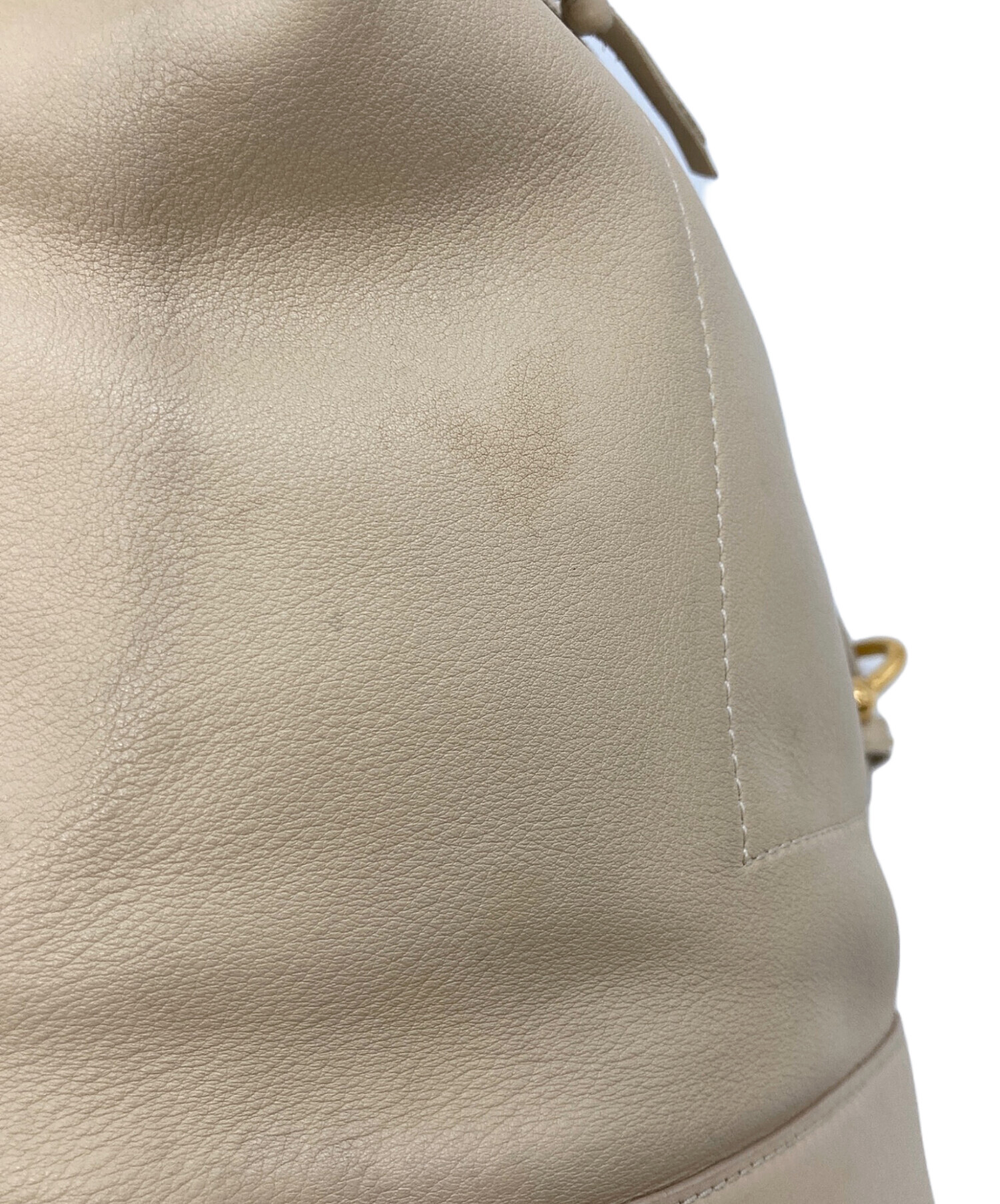 中古・古着通販】LOEWE (ロエベ) アントン レザーリュック ベージュ